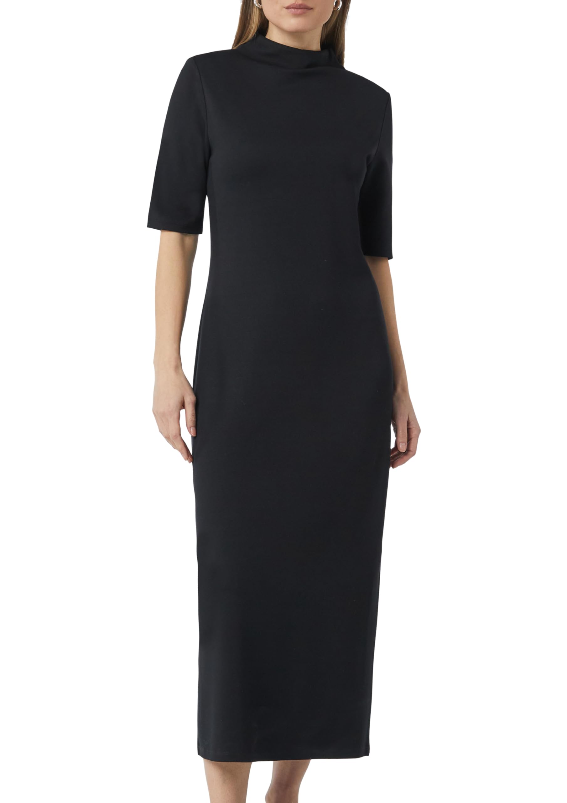 comma-dresses-interlockkleid-stehkragen-gr-38 image 1