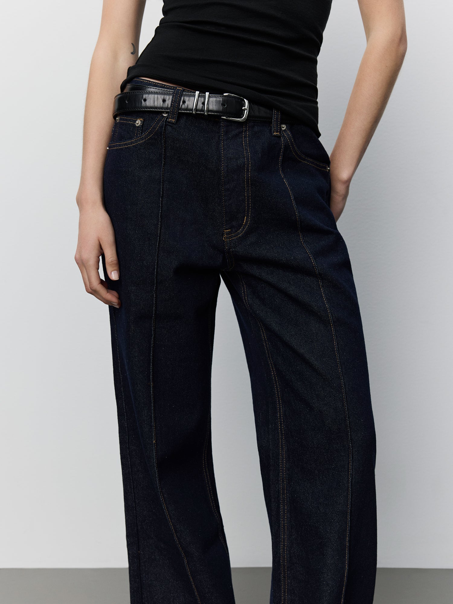 sofie-schnoor-women-aronasw-jeans-dunkelblau-high-waist image 6
