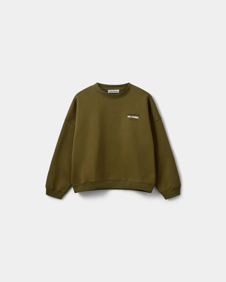 sofie-schnoor-women-parossw-sweatshirt-oliv-baumwolle image 1