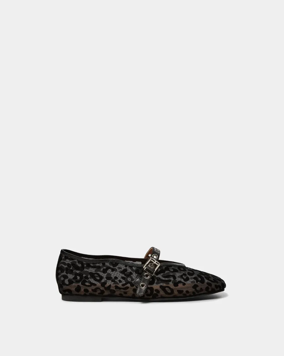 sofie-schnoor-women-karisw-ballerina-black-mesh-leo image 1