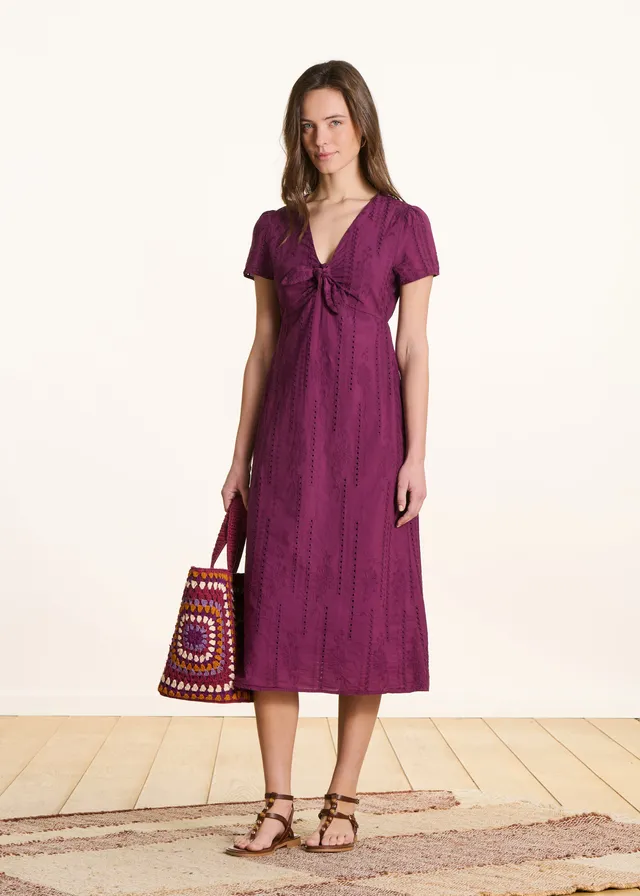 la-f-e-marabout-e-midikleid-violett-broderie-gr-34-46 image 1