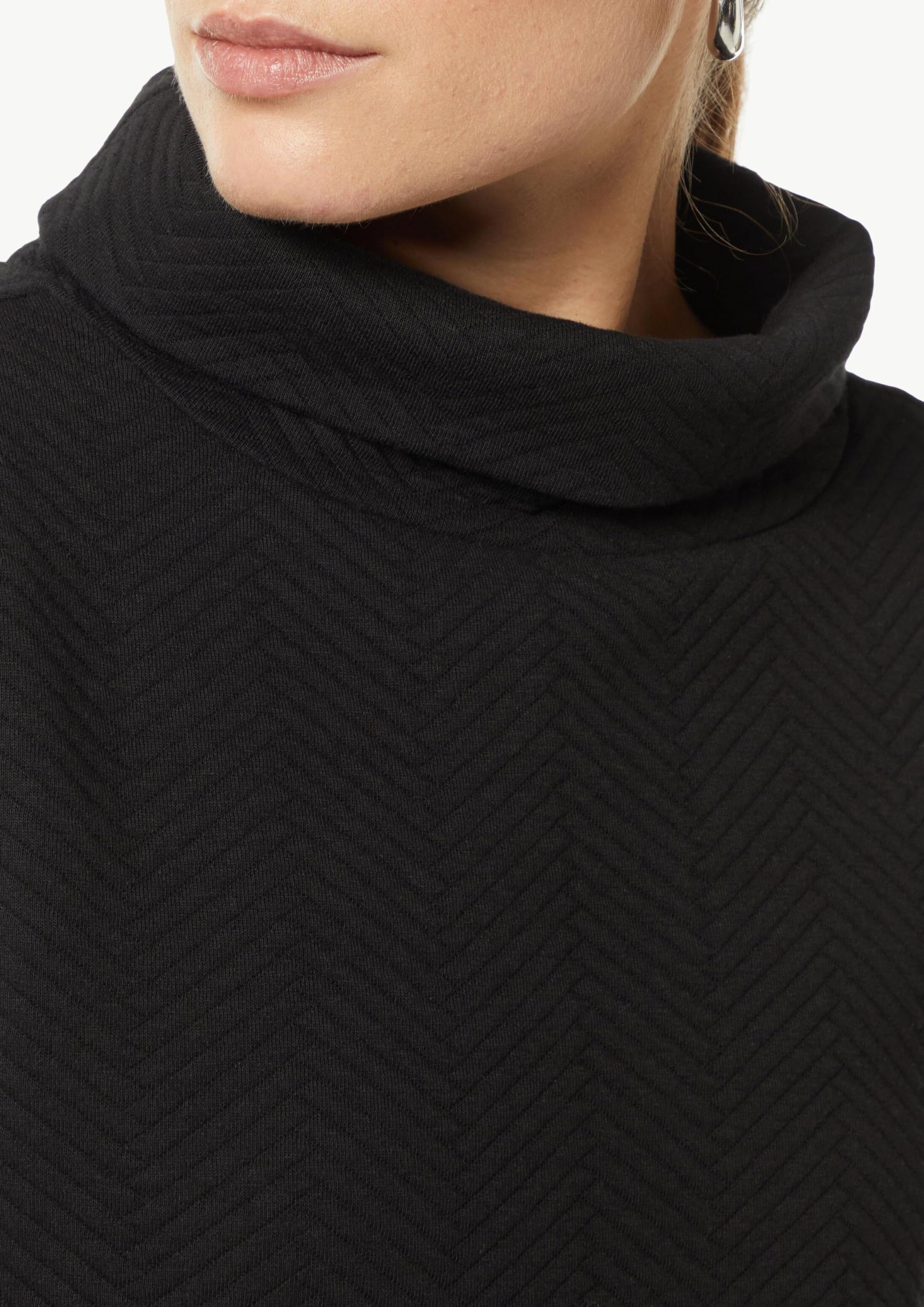 comma-sweatshirt-rollkragen-strukturmuster image 6