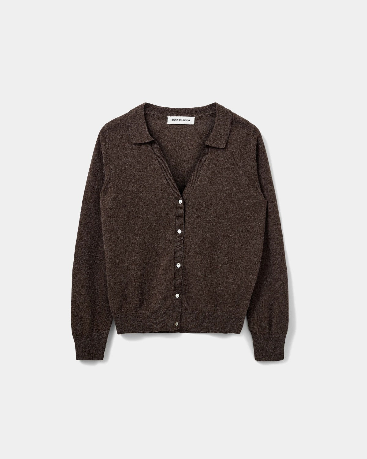 sofie-schnoor-women-skylar-cardigan-brown-fudge-wolle image 1