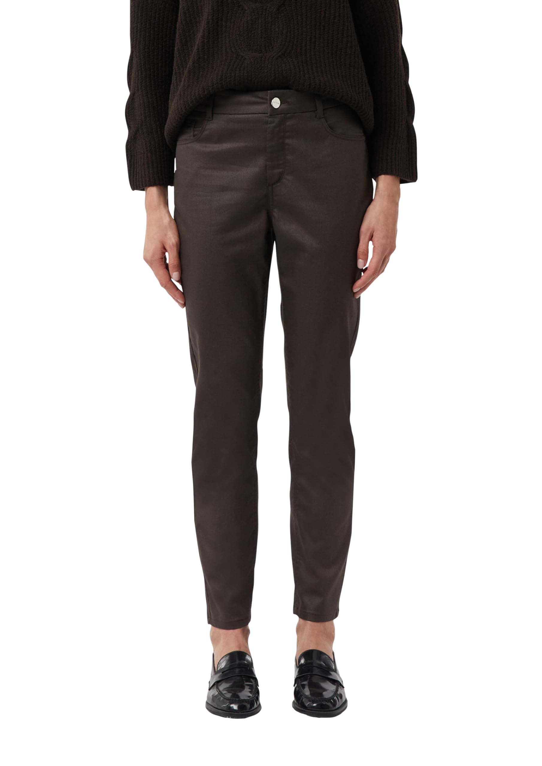 comma-jeans-ankle-jeans-slim-fit-mit-coating image 1