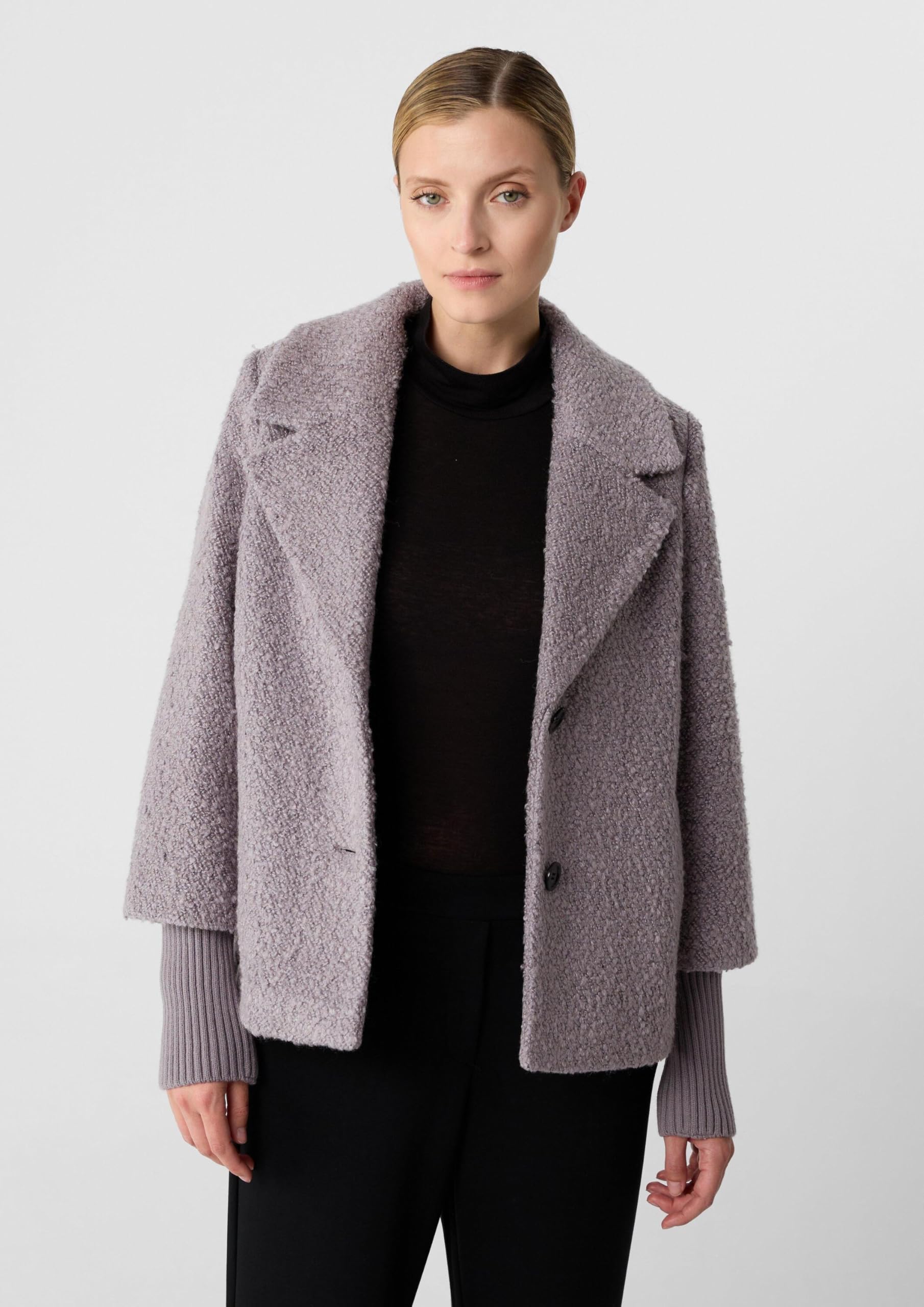 comma-coat-2174070-9822-kurzmantel-grau-42-reverskragen image 8
