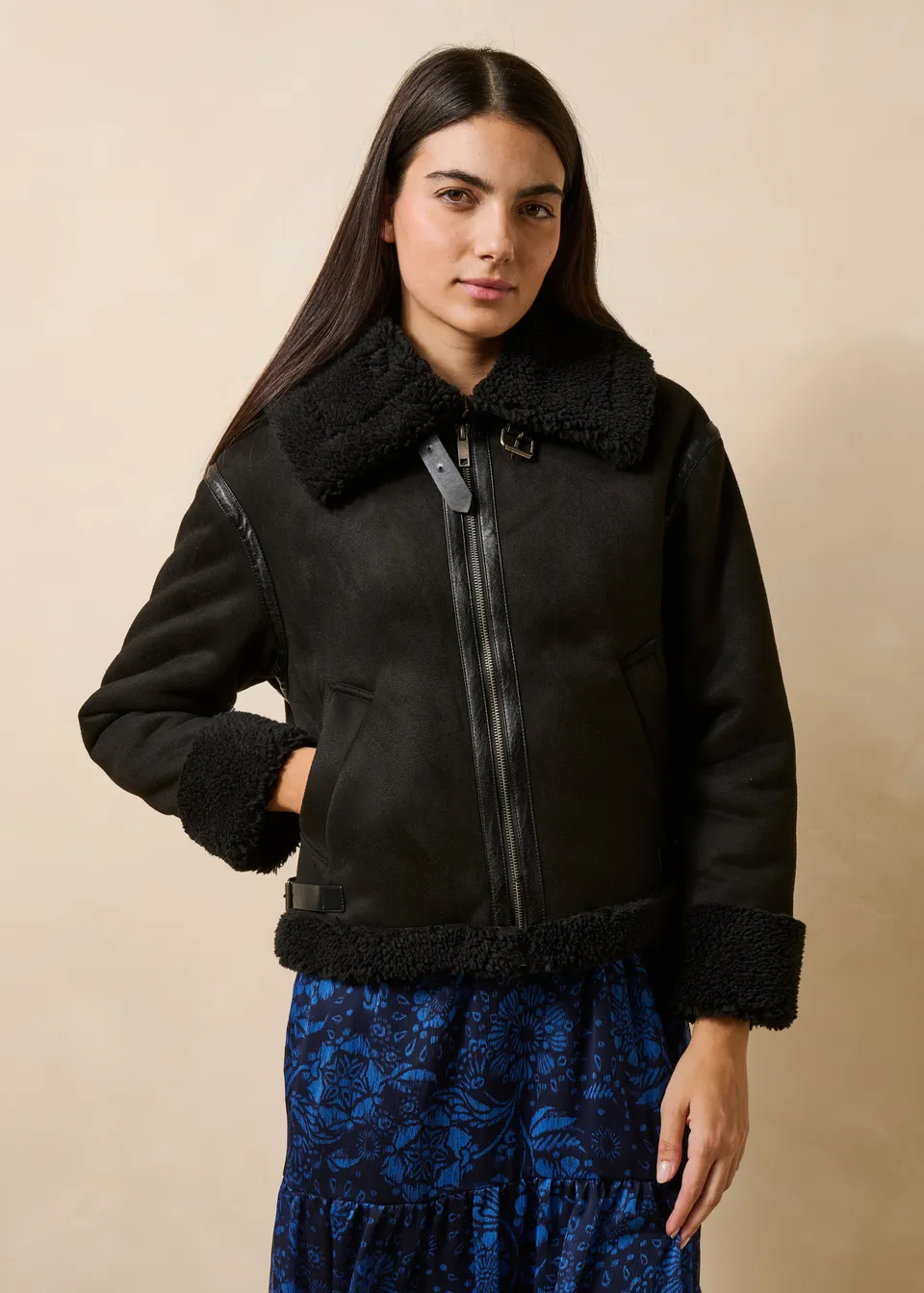 la-f-e-marabout-e-zahir-blouson-schwarz-gef-ttert-34-46 image 1