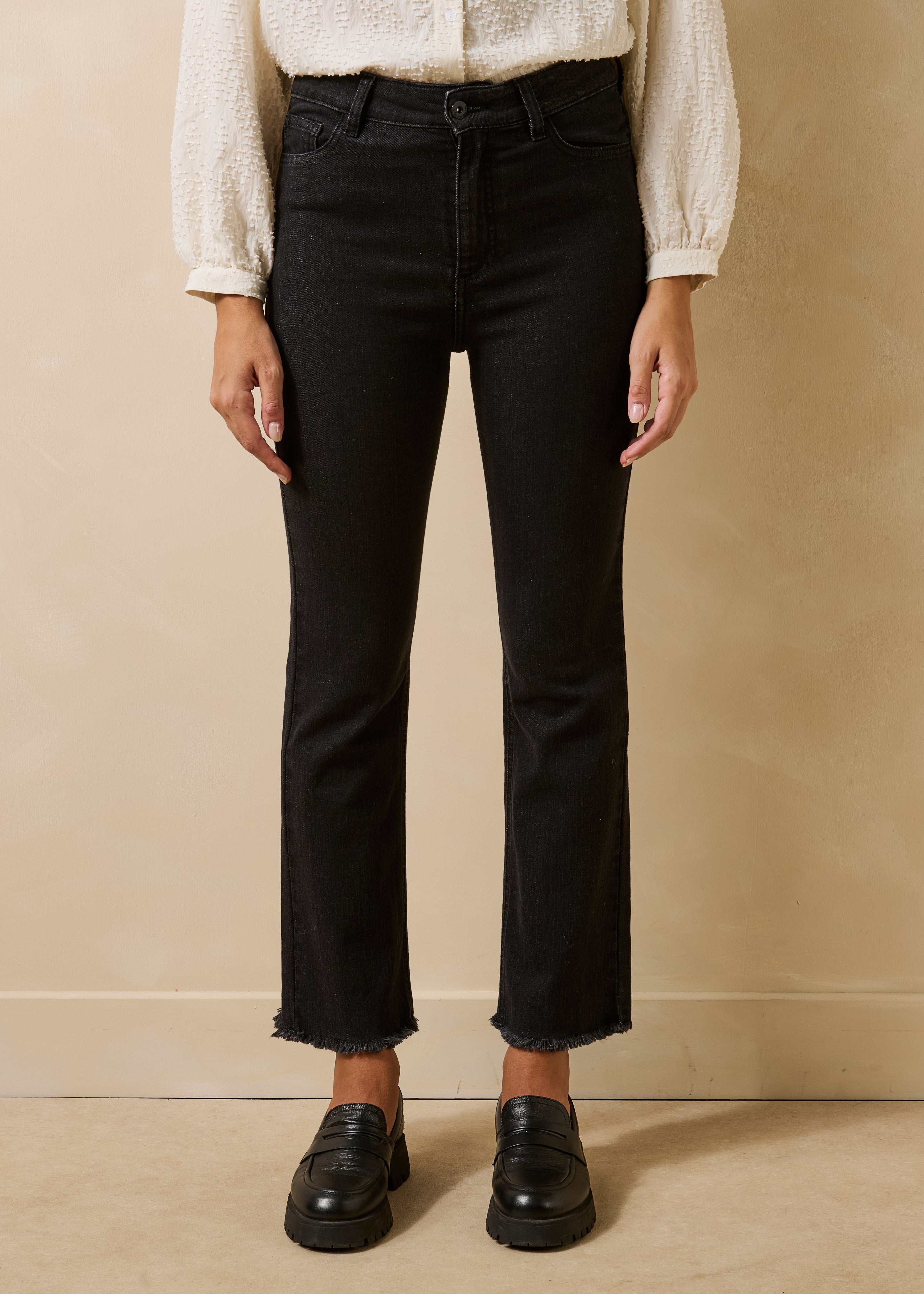 la-f-e-marabout-e-jeans-schwarz-smiky-7-8-bio-baumwolle image 2