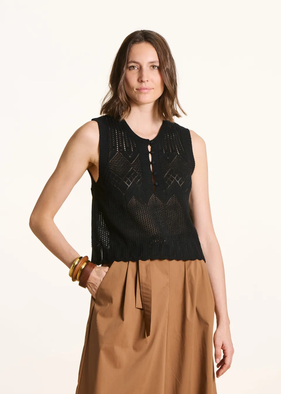 la-f-e-marabout-e-futile-stricktop-schwarz-xs image 1