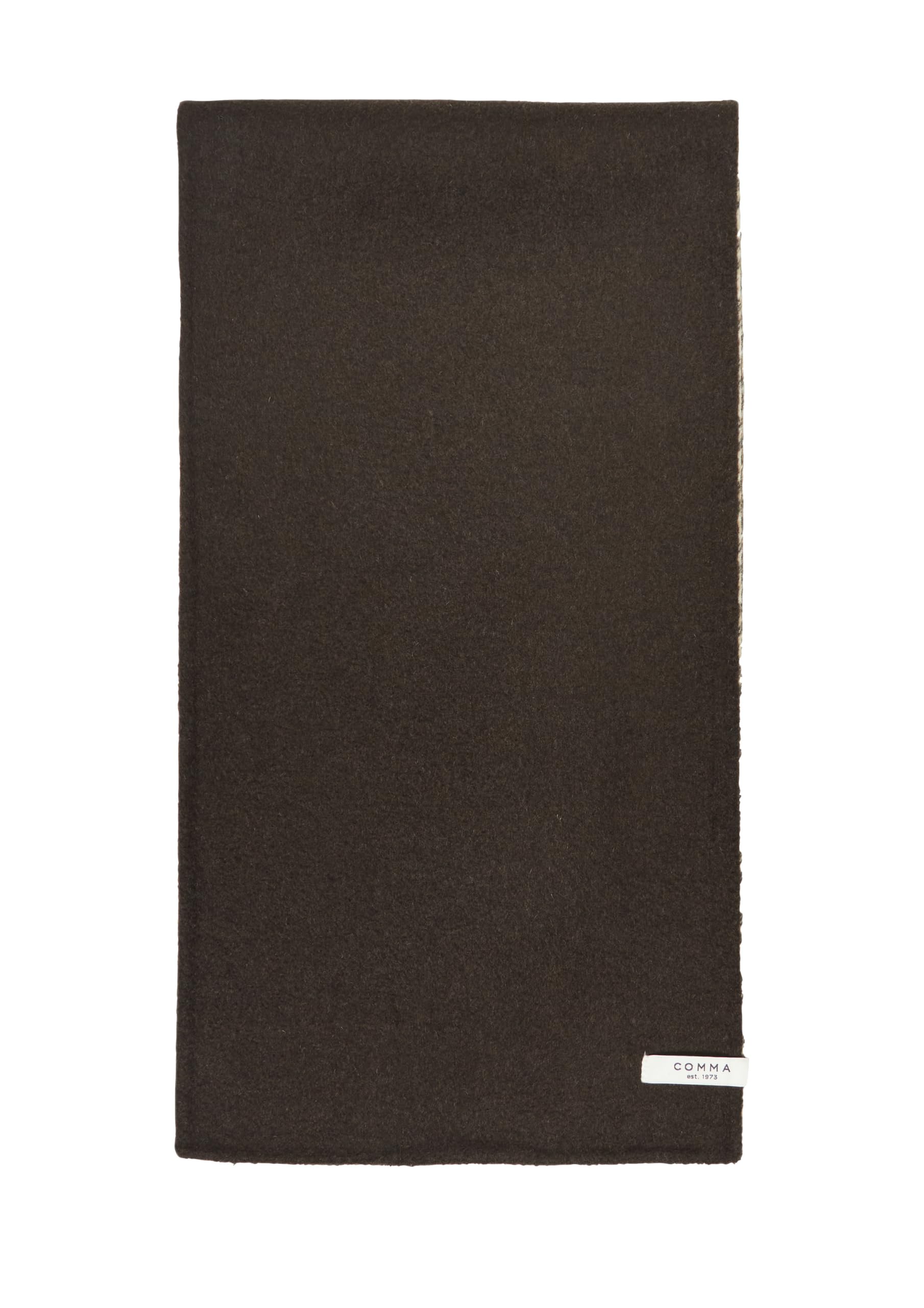 comma-tuch-jacquard-doubleface-artwork-braun image 1