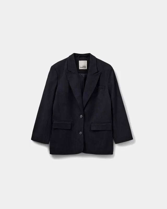 sofie-schnoor-women-lovellesw-blazer-navy-gestreift image 1
