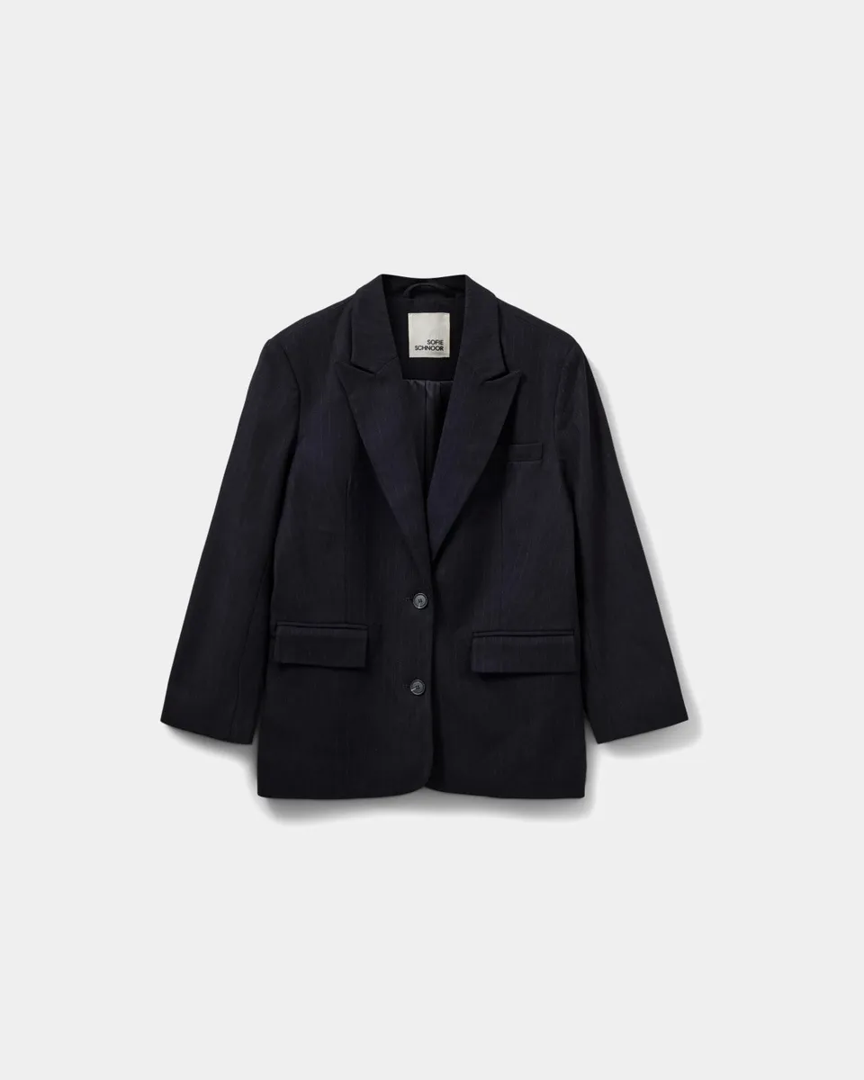 sofie-schnoor-women-lovellesw-blazer-navy-gestreift image 1