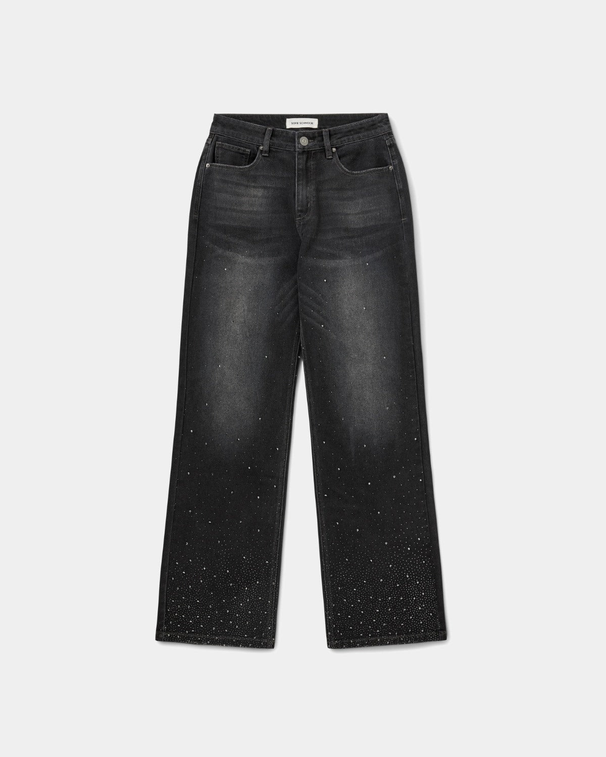 sofie-schnoor-women-parissw-jeans-straight-washed-black image 1