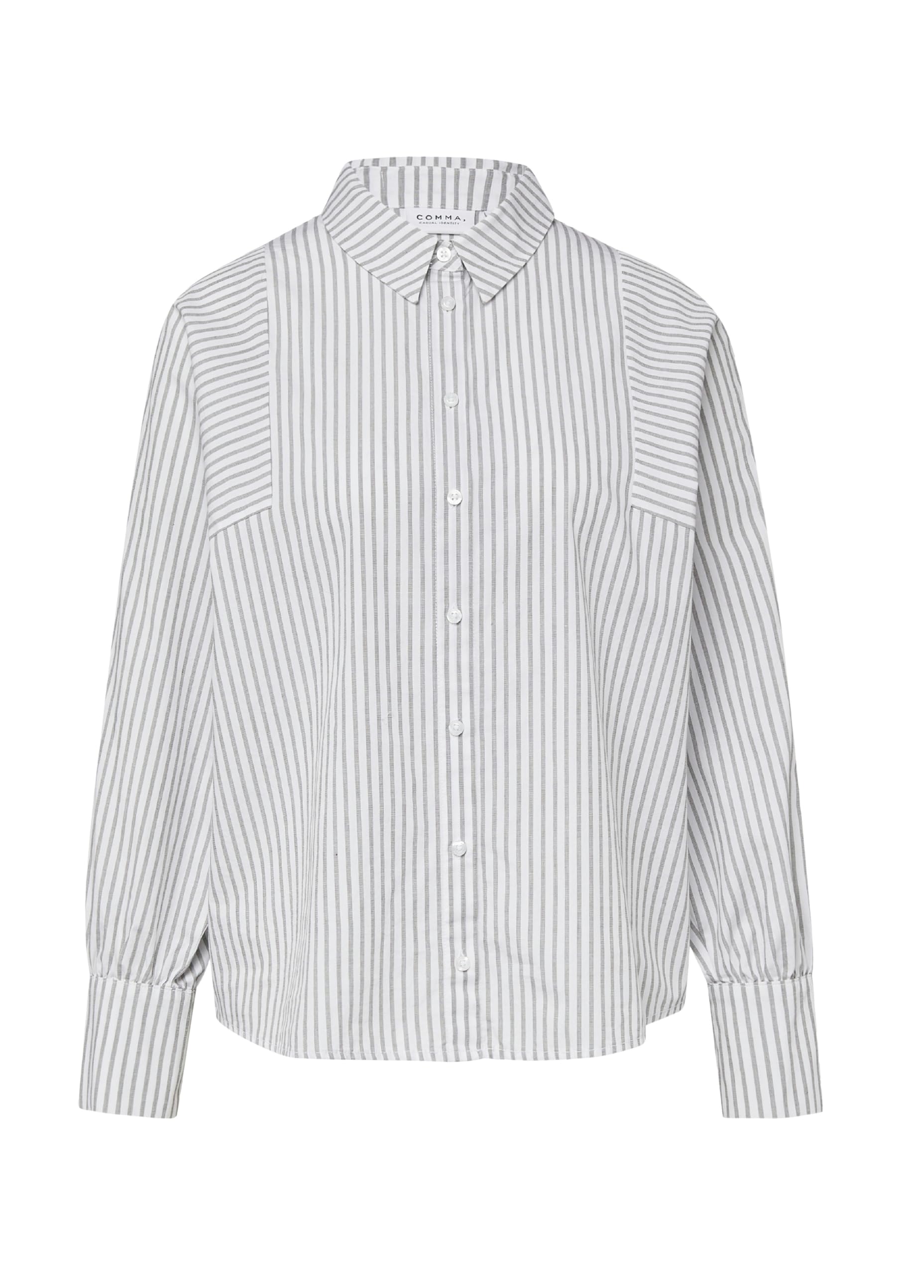comma-bluse-2173670-streifenmuster-hemdbluse-gr-46 image 3