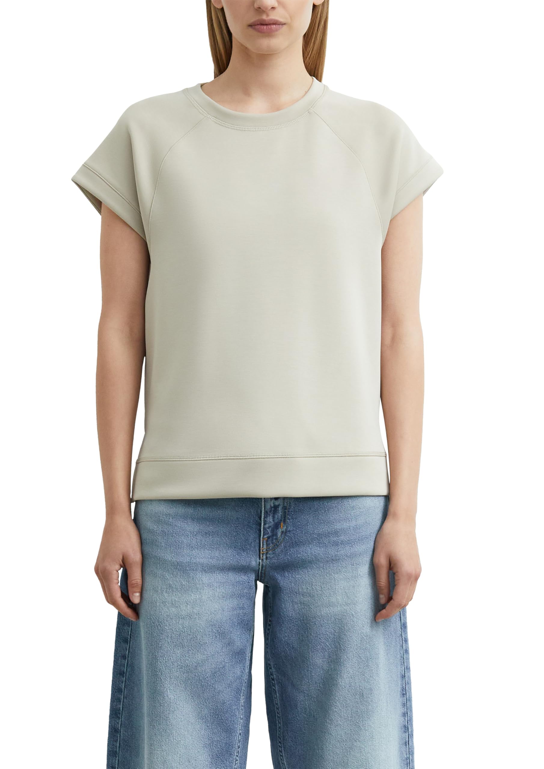 comma-sweatshirt-regular-fit-gr-44-rundhals-dunkelbraun image 1