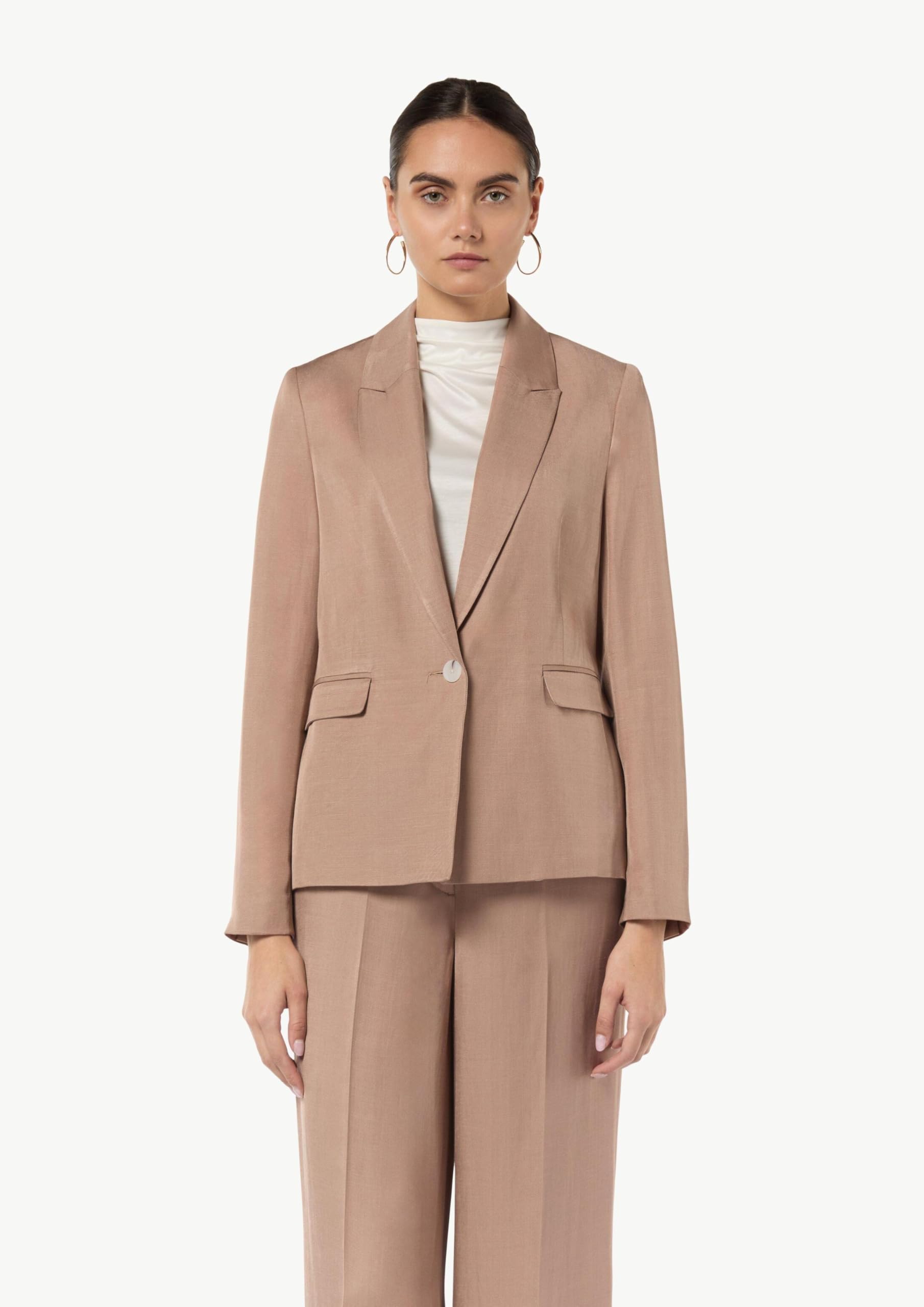 comma-blazer-leinenmix-hellbraun-8273-damen image 6
