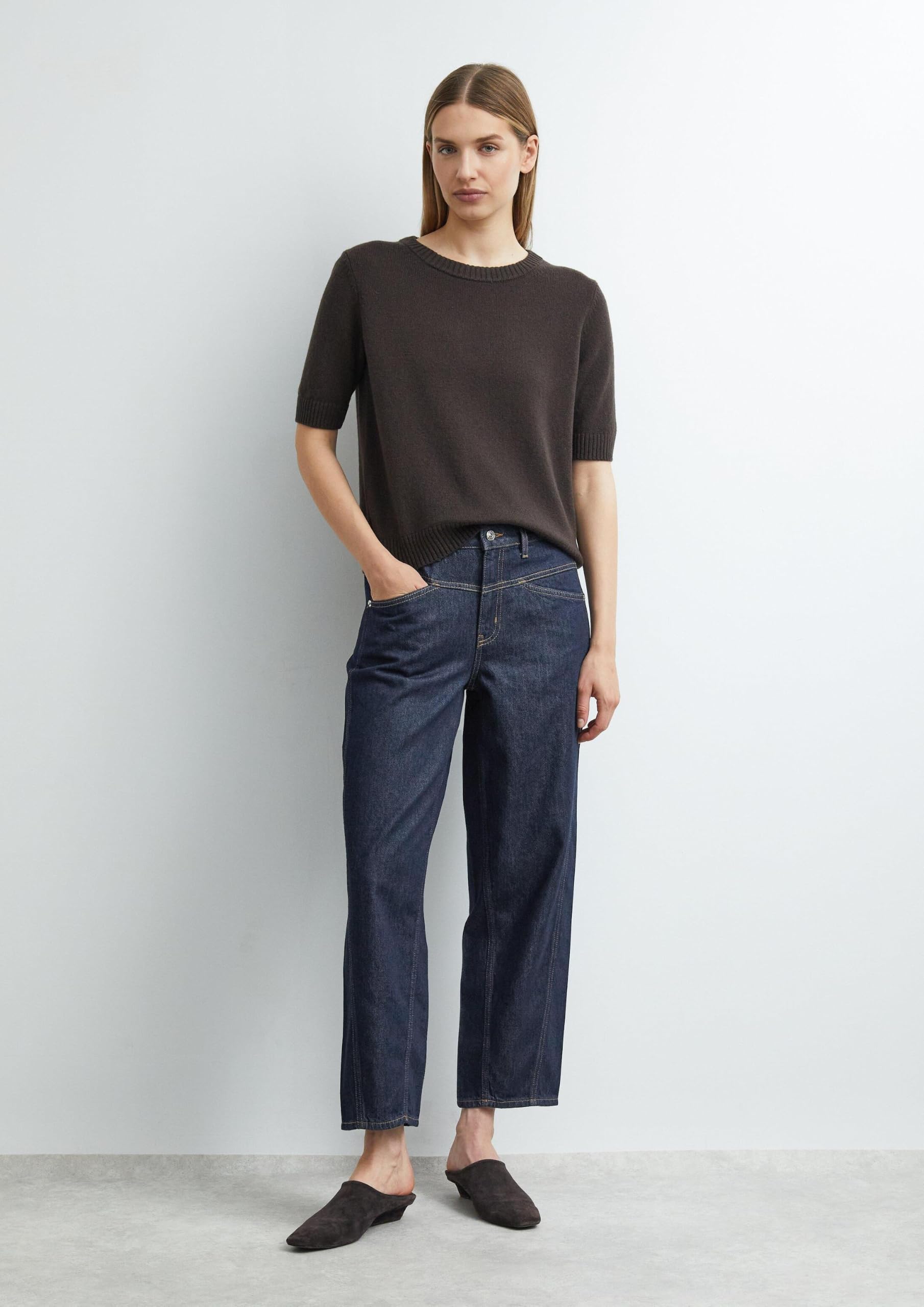 comma-jeans-barrel-leg-jeans-gr-44-mid-rise-7-8 image 5