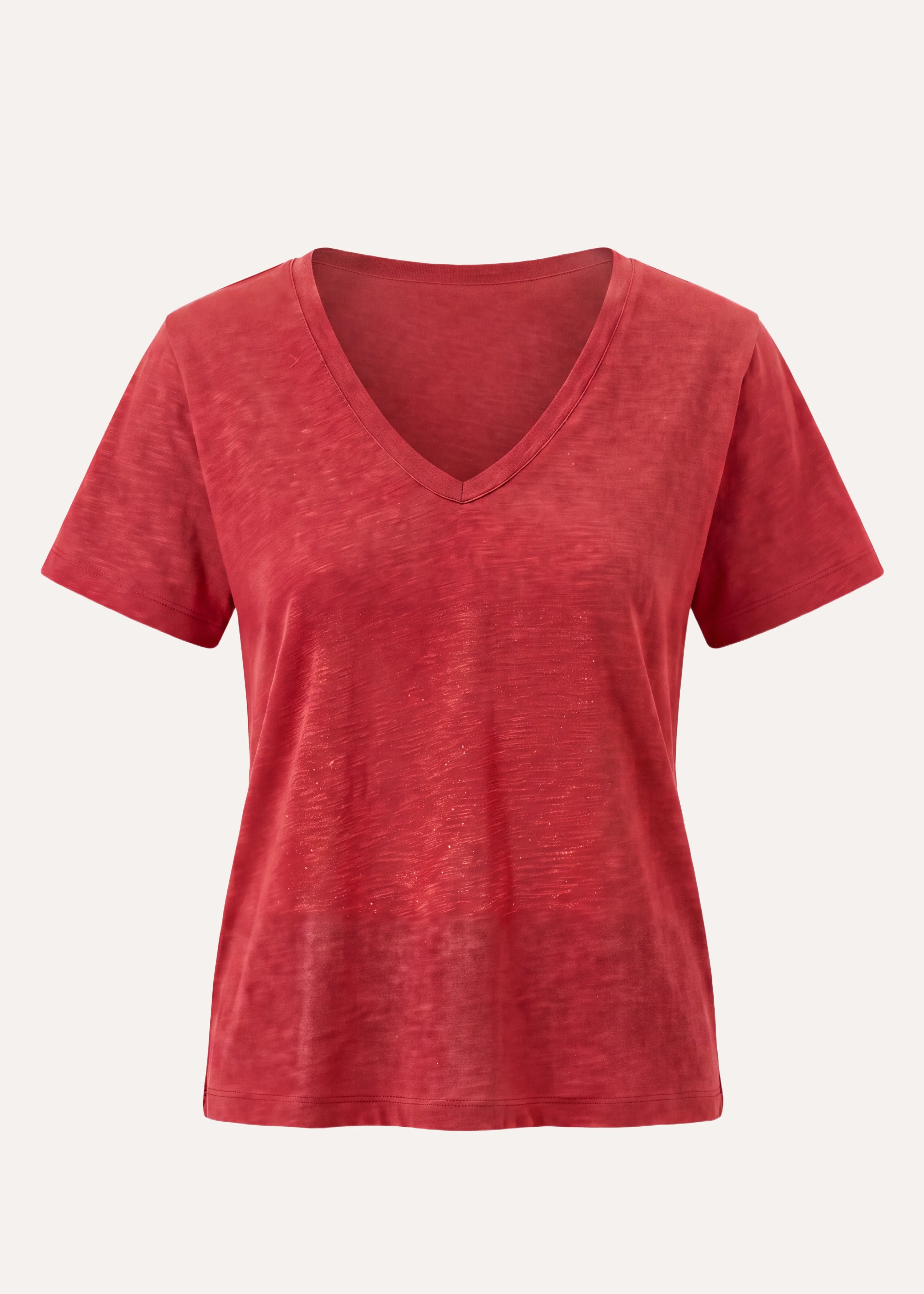 la-f-e-marabout-e-davia-t-shirt-rot-v-ausschnitt image 6