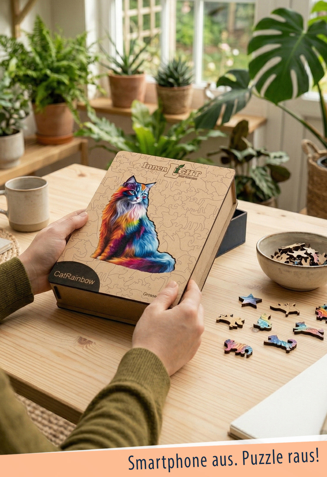 moshiki-holzpuzzle-cat-rainbow-katzenmotiv image 2