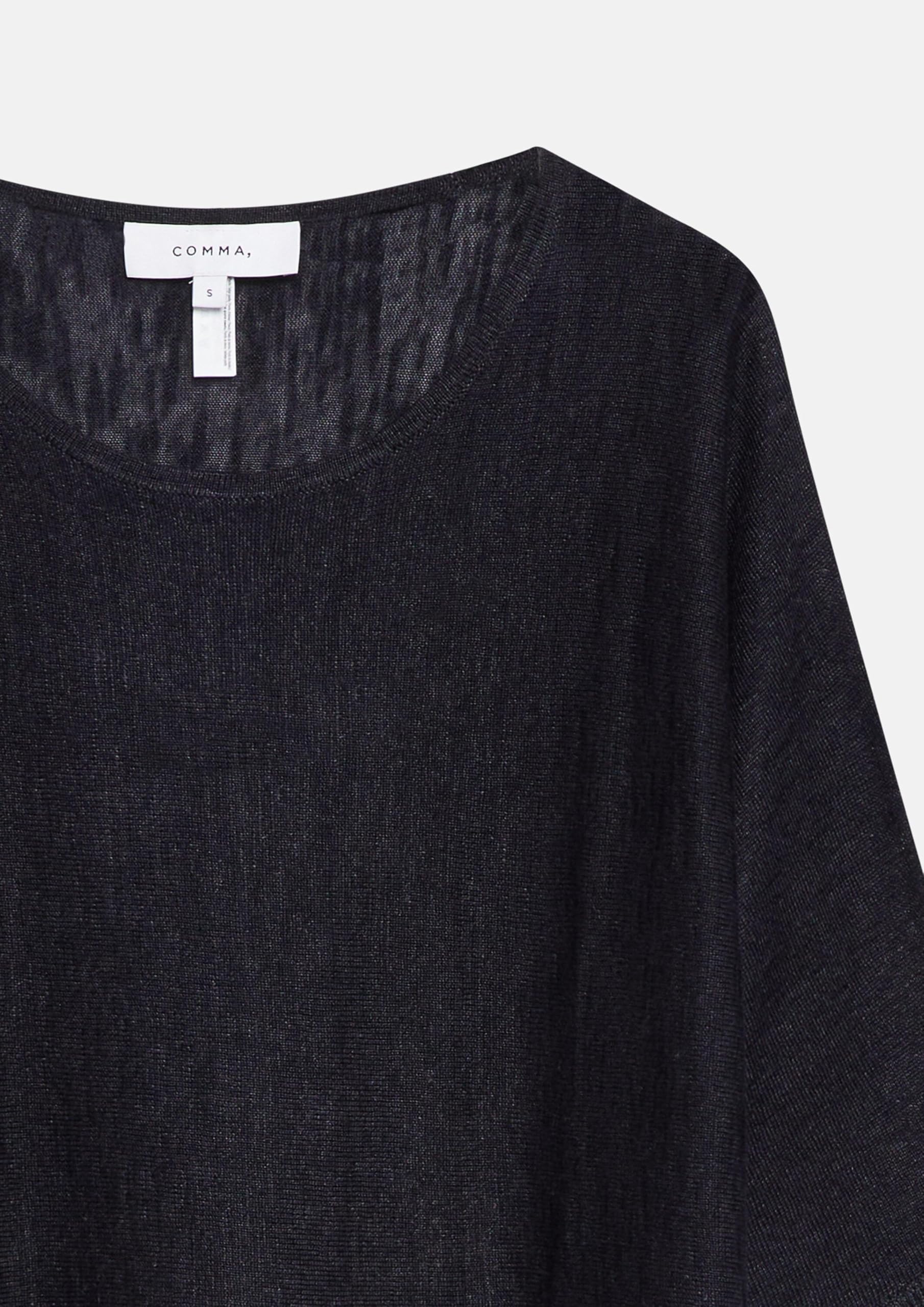 comma-indoor-poncho-leinenmix-fledermaus-gr-s-pullover image 5