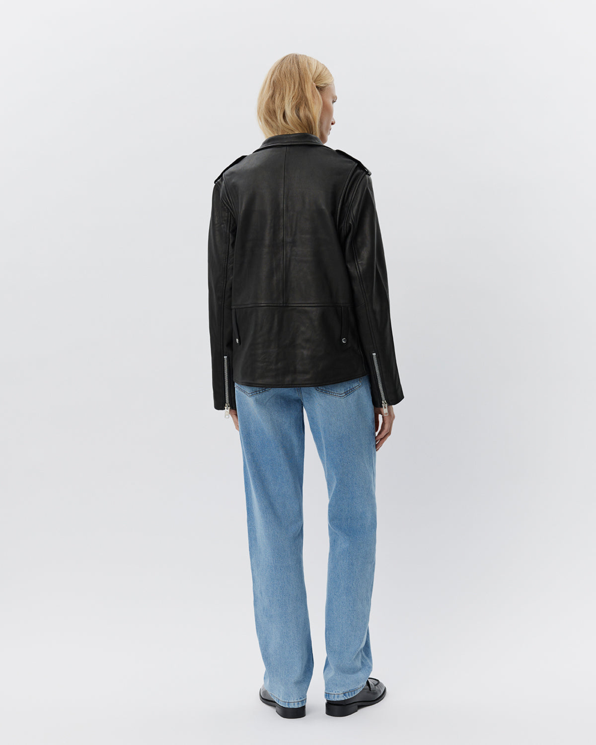 sofie-schnoor-lemosw-lederjacke-schwarz-34-lammleder image 3