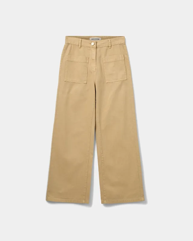 sofie-schnoor-women-toulousesw-jeans-beige-straight image 1