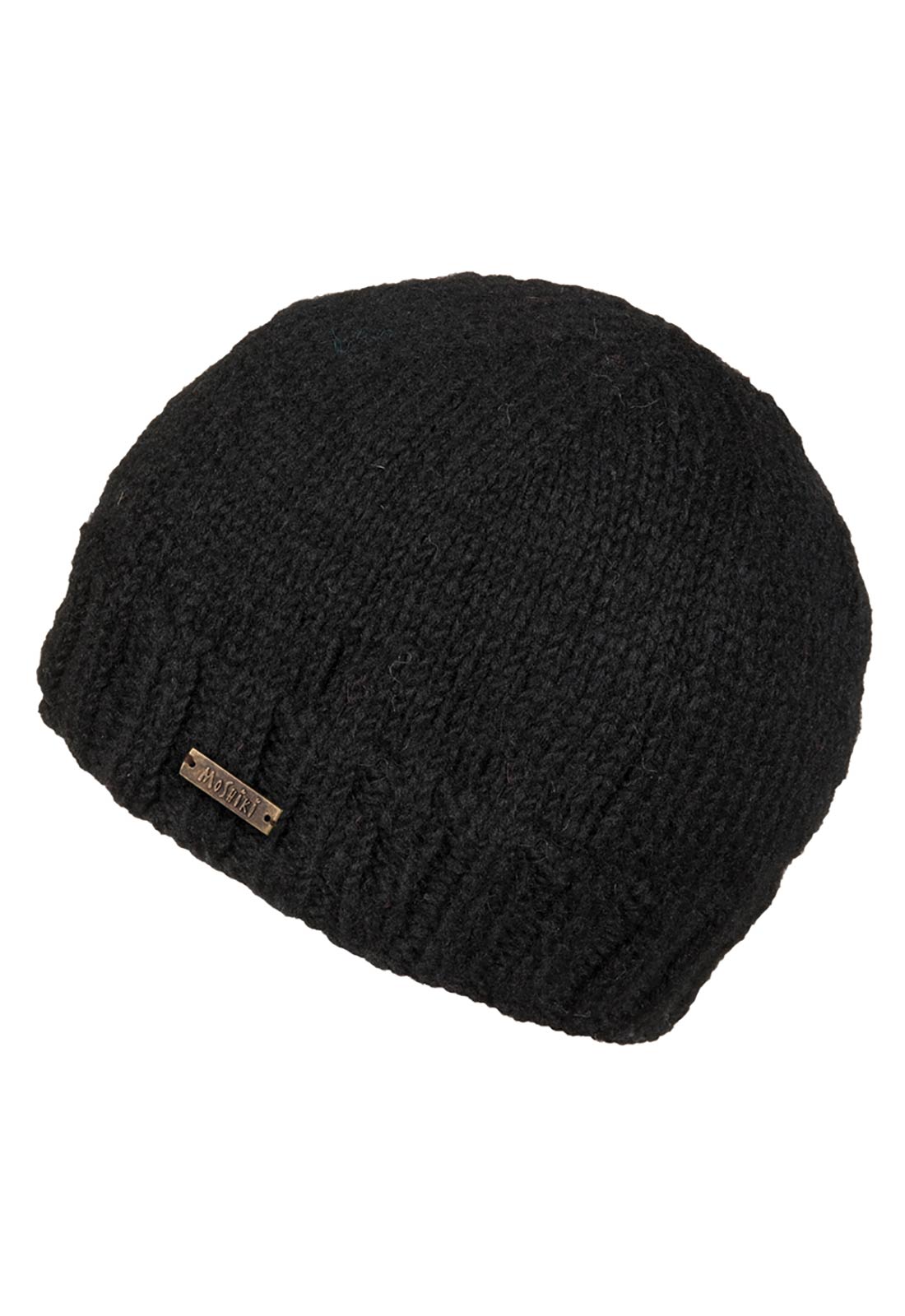 moshiki-candy-tansen-strickbeanie-wolle-schwarz image 1