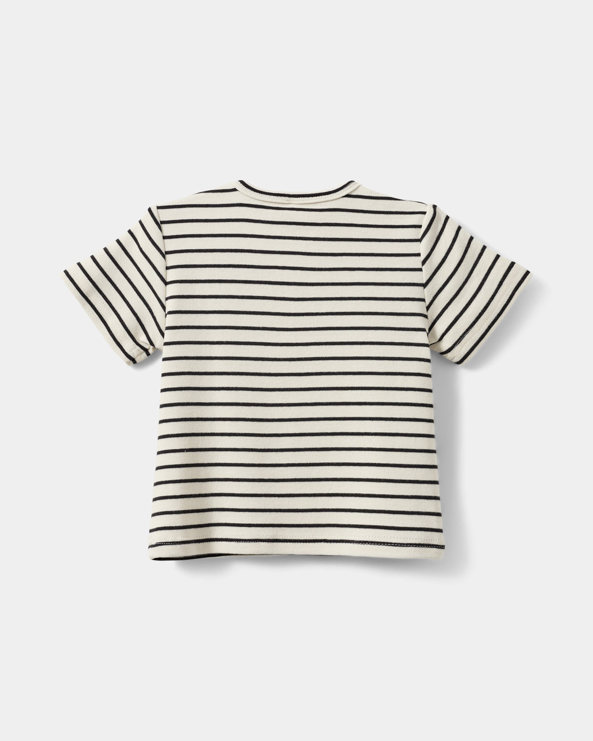 sofie-schnoor-baby-lakesb-t-shirt-black-striped-kurzarm image 2