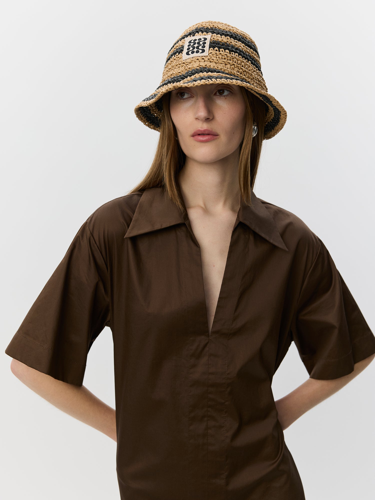 sofie-schnoor-women-asanasw-hemdkleid-braun-baumwolle image 5