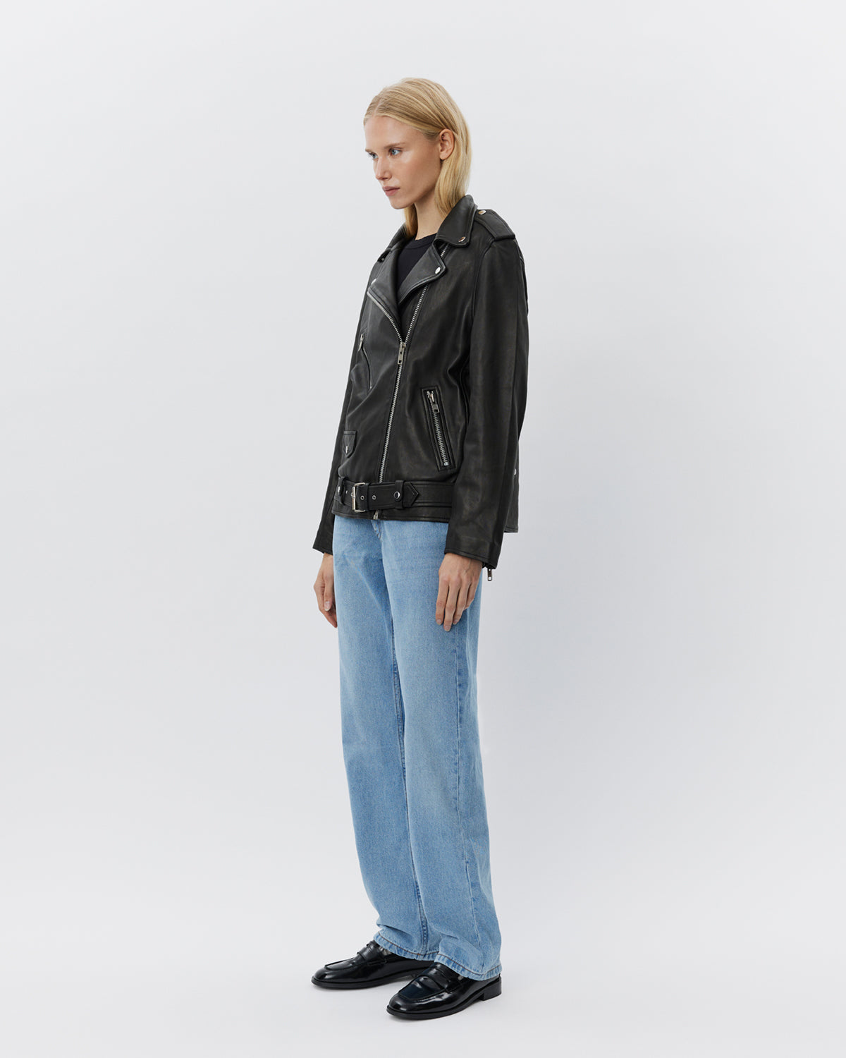 sofie-schnoor-lemosw-lederjacke-schwarz-34-lammleder image 4