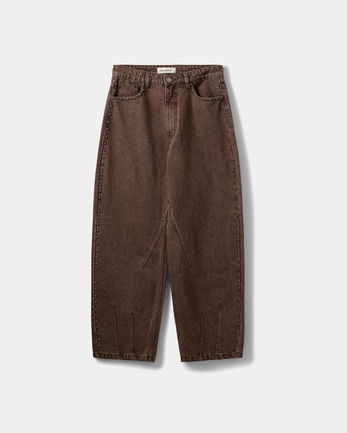 sofie-schnoor-women-havanasw-jeans-mittelbraun-barrel-fit image 1
