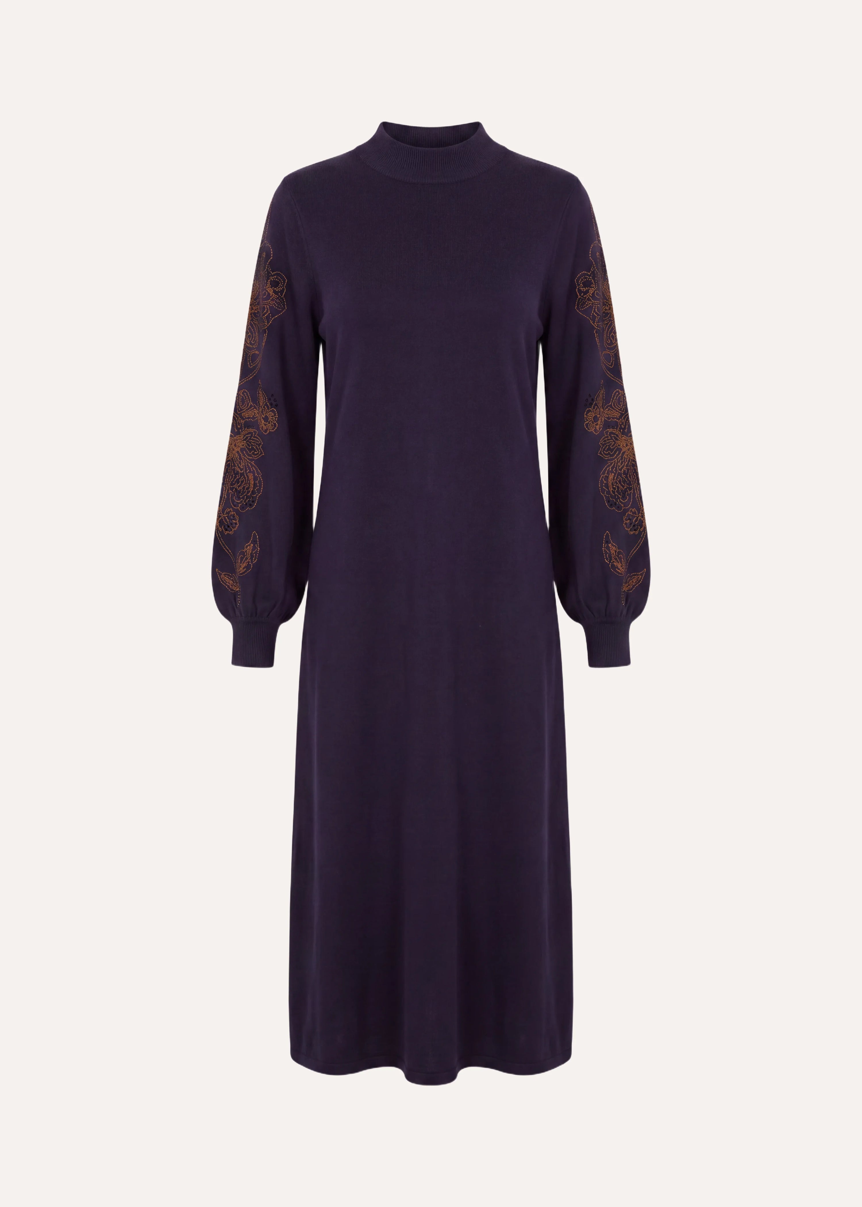 la-f-e-marabout-e-gebina-kleid-violett-midi-stickerei image 6