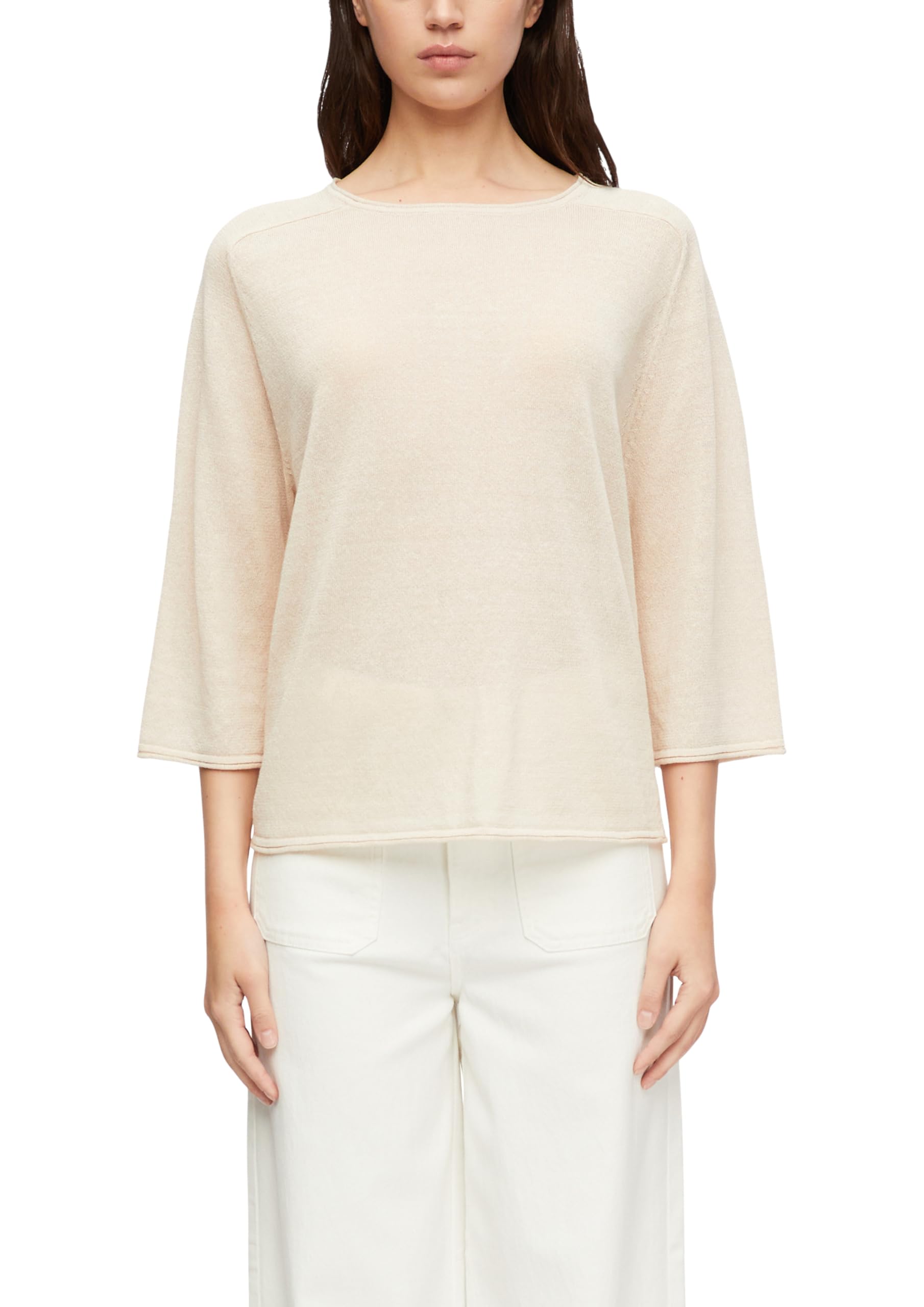 comma-knitwear-strickpullover-gr-38-dunkelbraun-3-4-arm image 8