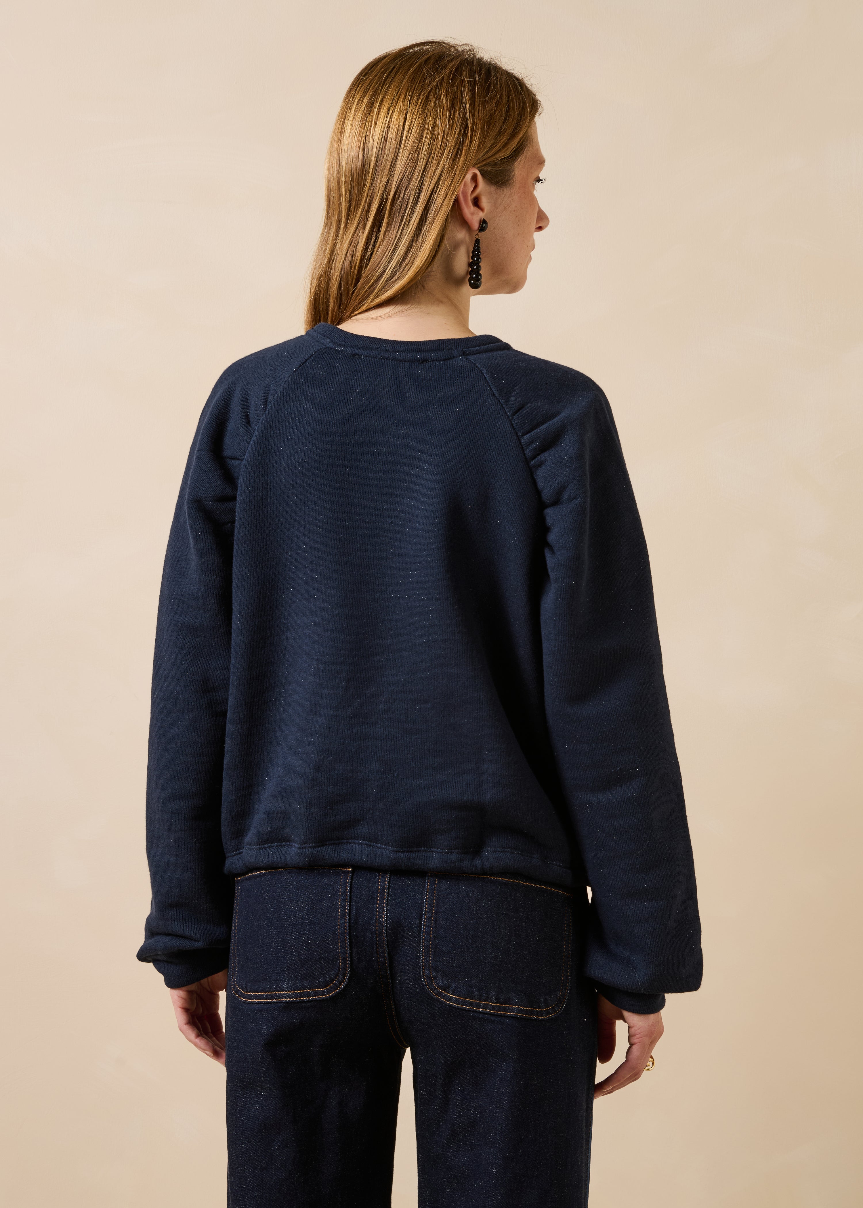 la-f-e-marabout-e-grifon-sweatshirt-marine-bio-baumwolle image 3