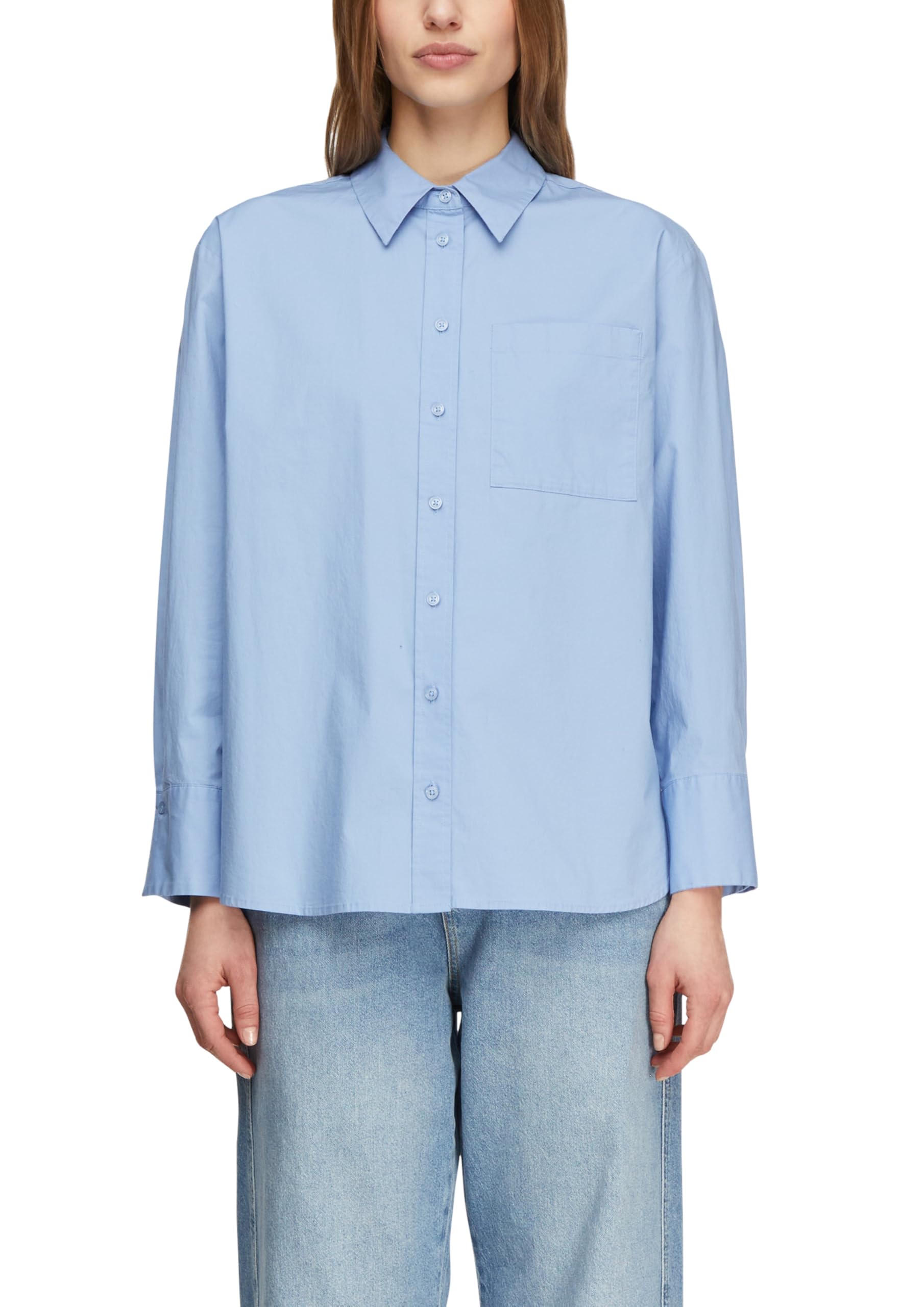 comma-hemdbluse-popeline-blassblau-gr-36 image 8