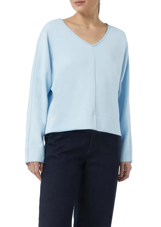 comma-relaxed-fit-sweatshirt-pullover-gr-46-hellblau image 1