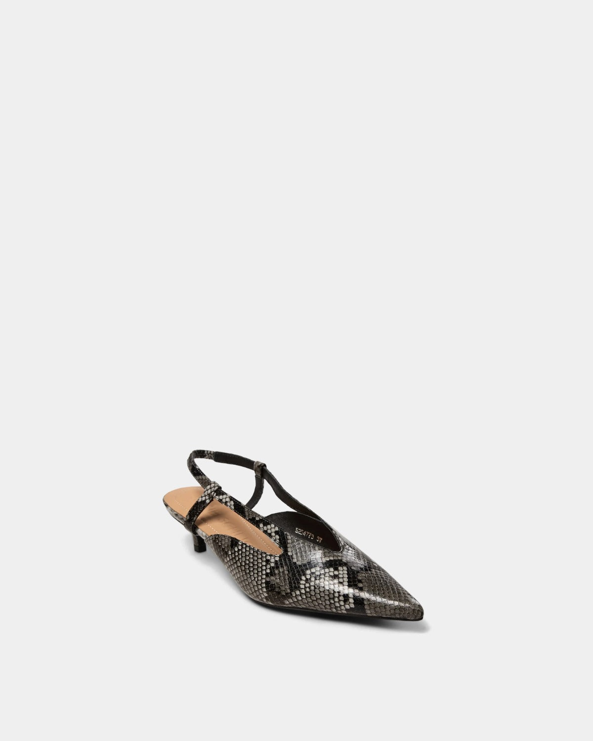 sofie-schnoor-rillsw-stiletto-dunkelgrau-snake image 2