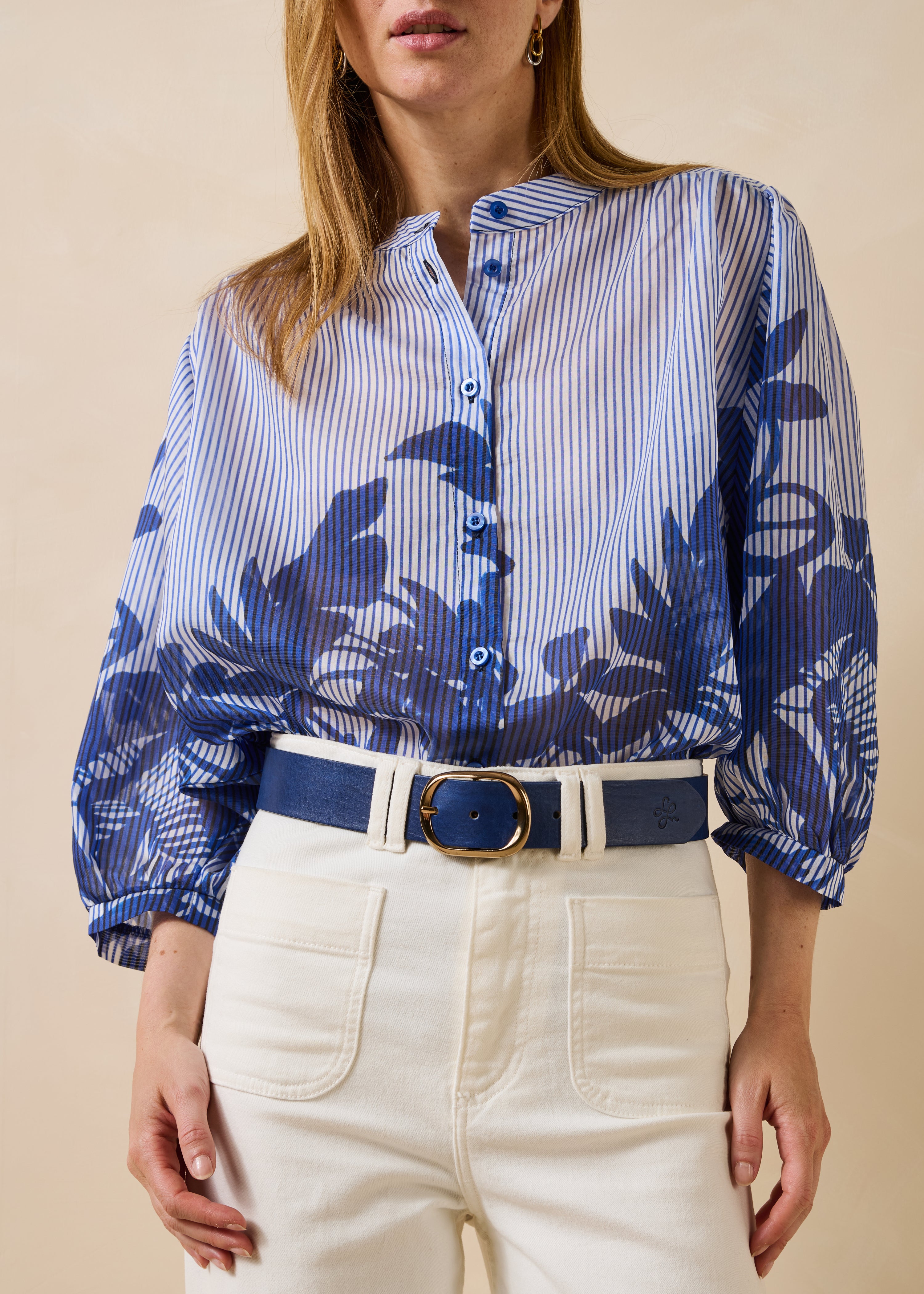 la-f-e-marabout-e-gontur-g-rtel-marineblau-leder image 1