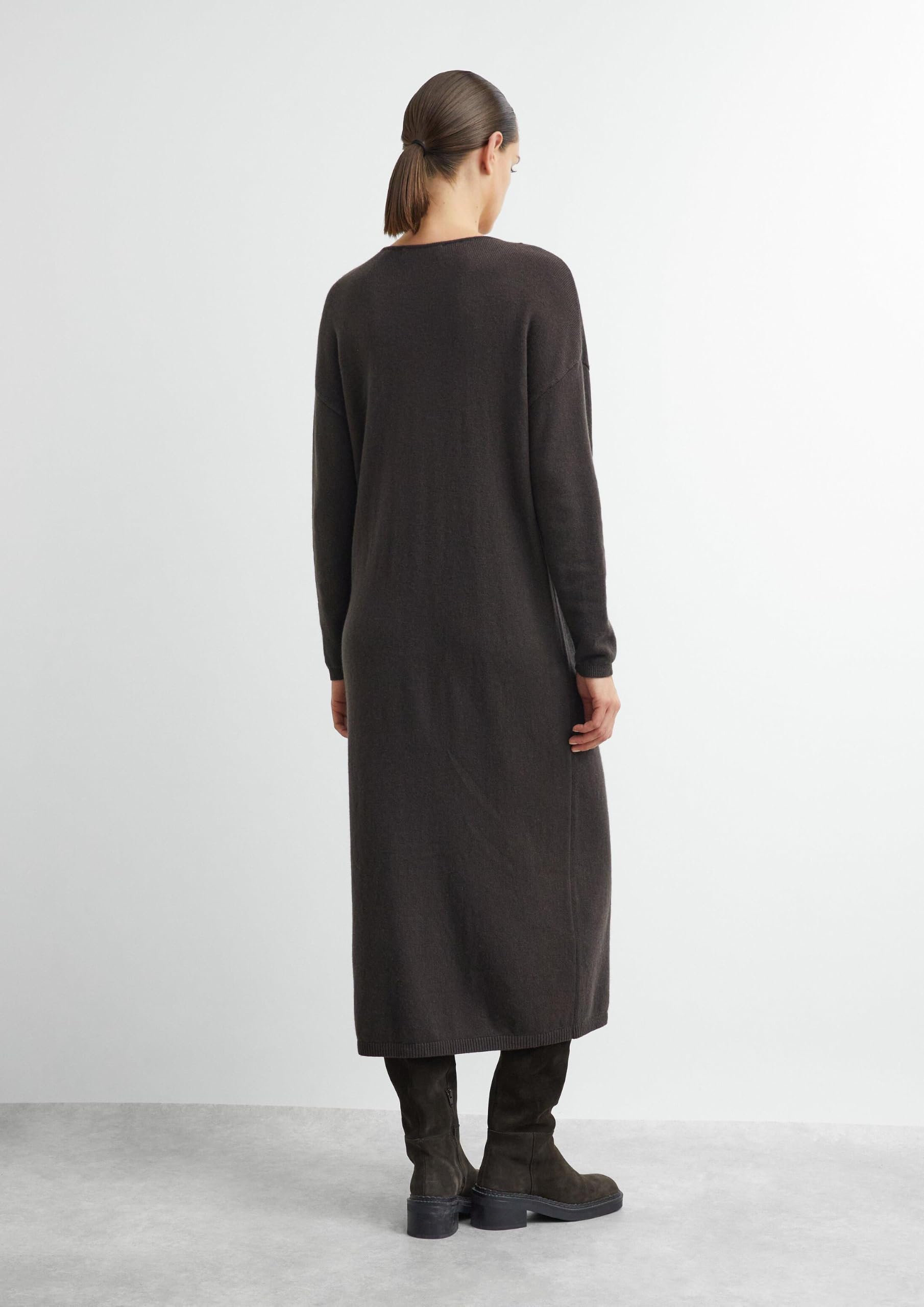 comma-dresses-strickkleid-2184660-midi-gr-42-v-ausschnitt image 7