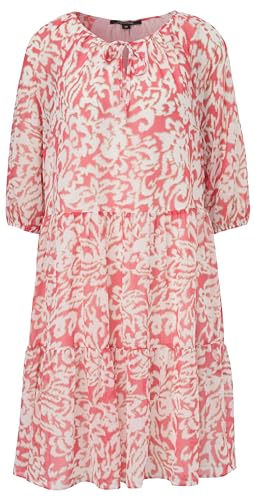 comma-2148165-midi-kleid-chiffon-pink-damen image 4