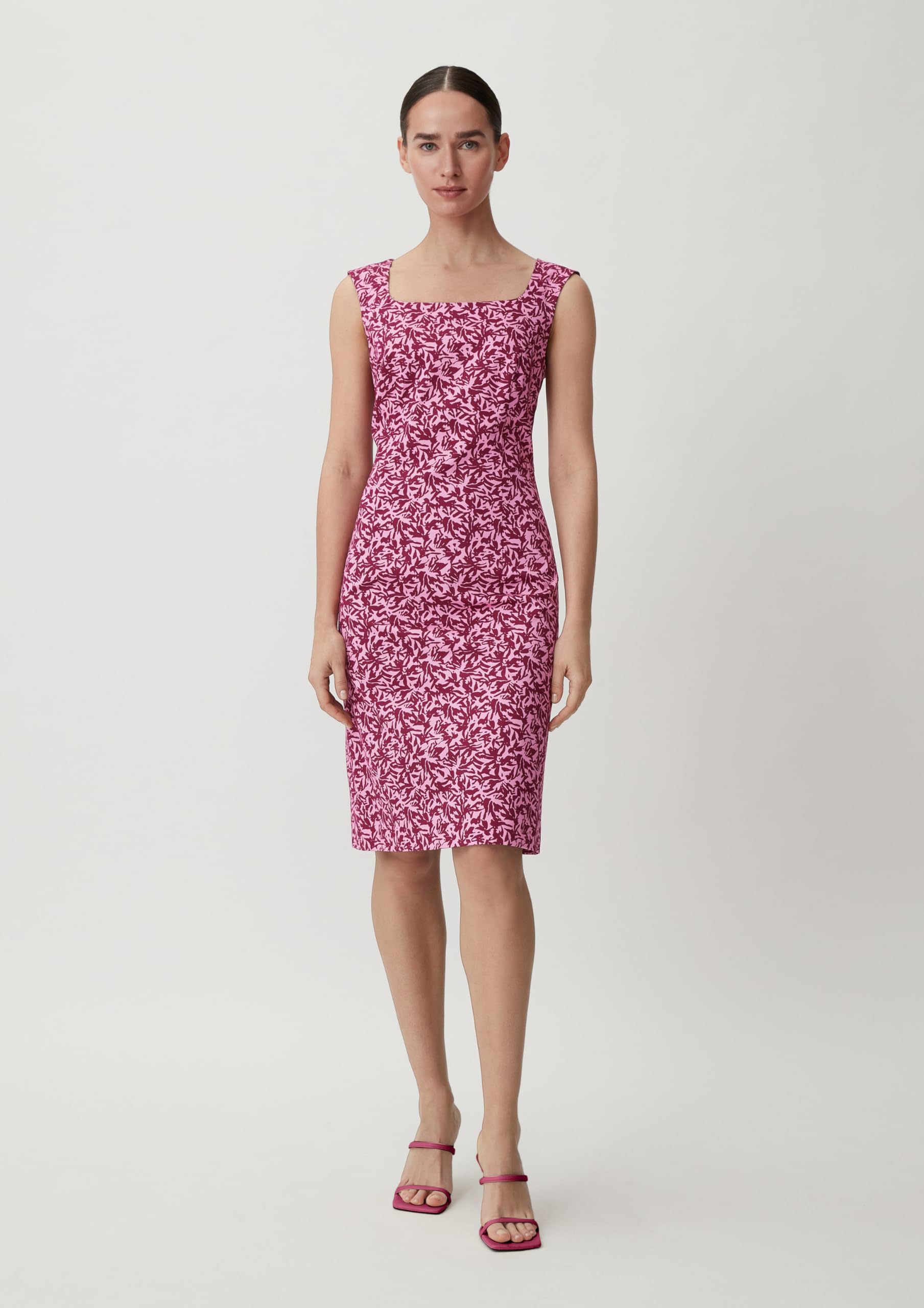 comma-kleid-kurz-baumwollstretch-pink-gr-40-sommer image 6