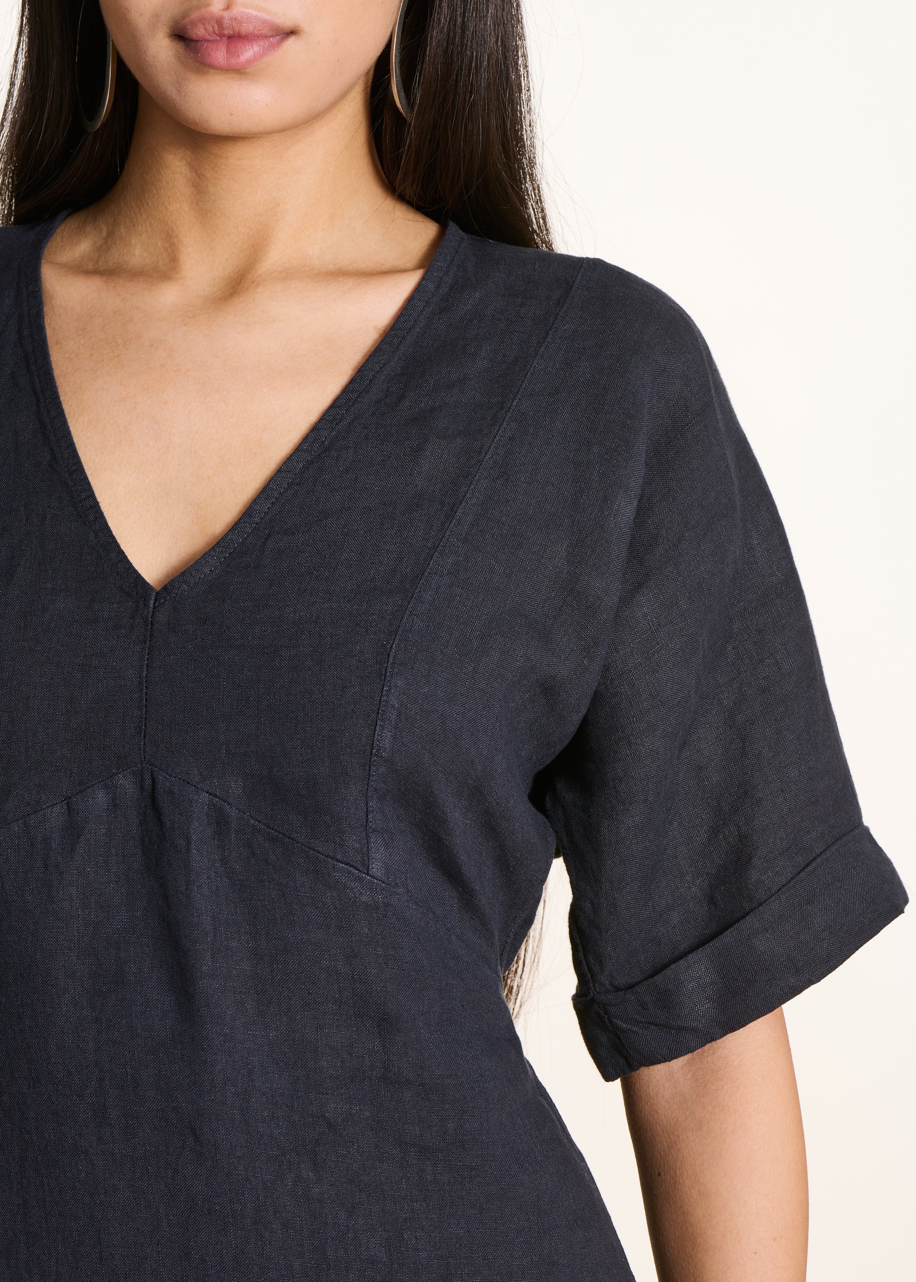 la-f-e-marabout-e-flavie-kleid-dunkelblau-gr-34-leinen image 4