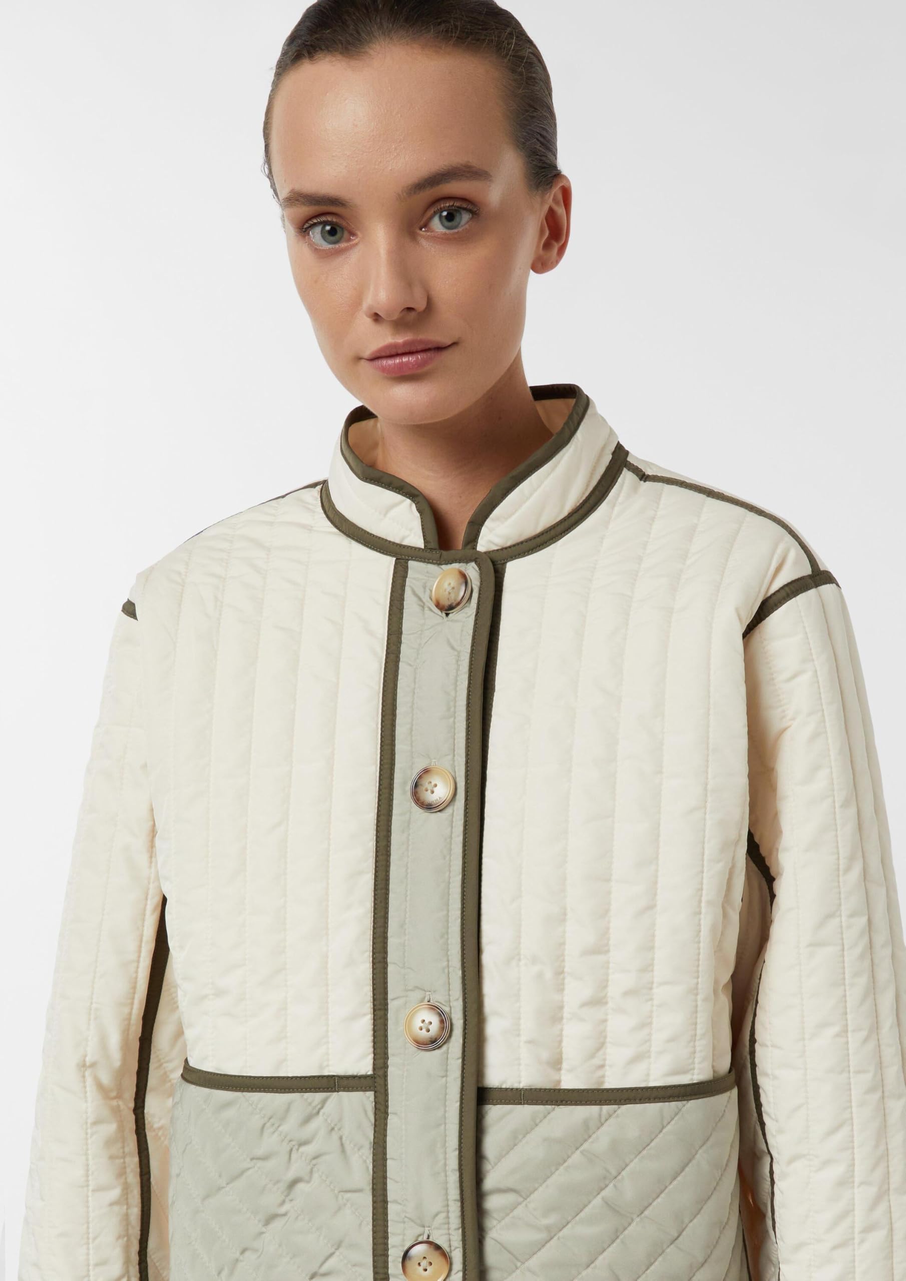 comma-jackets-gesteppte-jacke-loose-fit-stehkragen-damen image 5