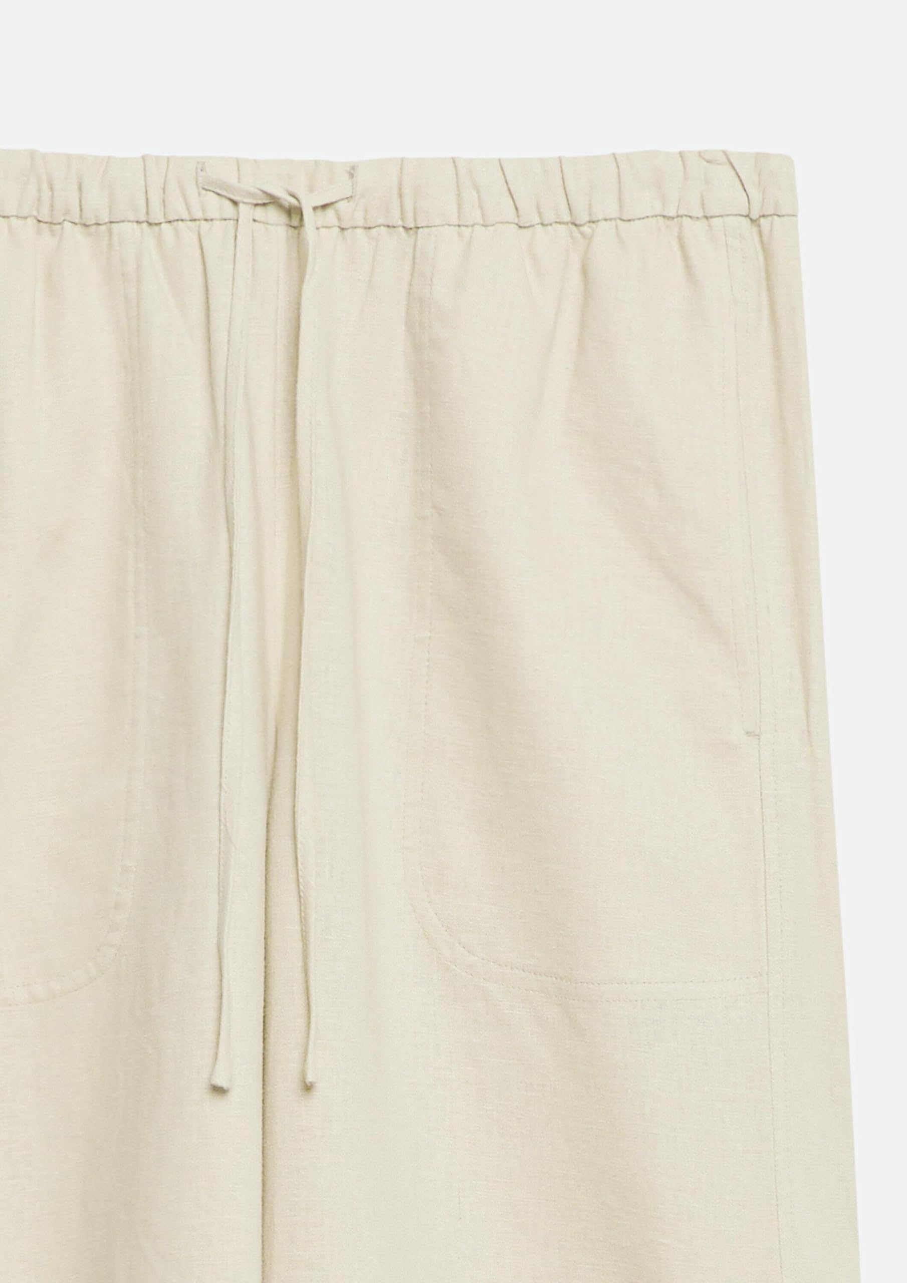 comma-trousers-culotte-streifen-hellbeige image 5