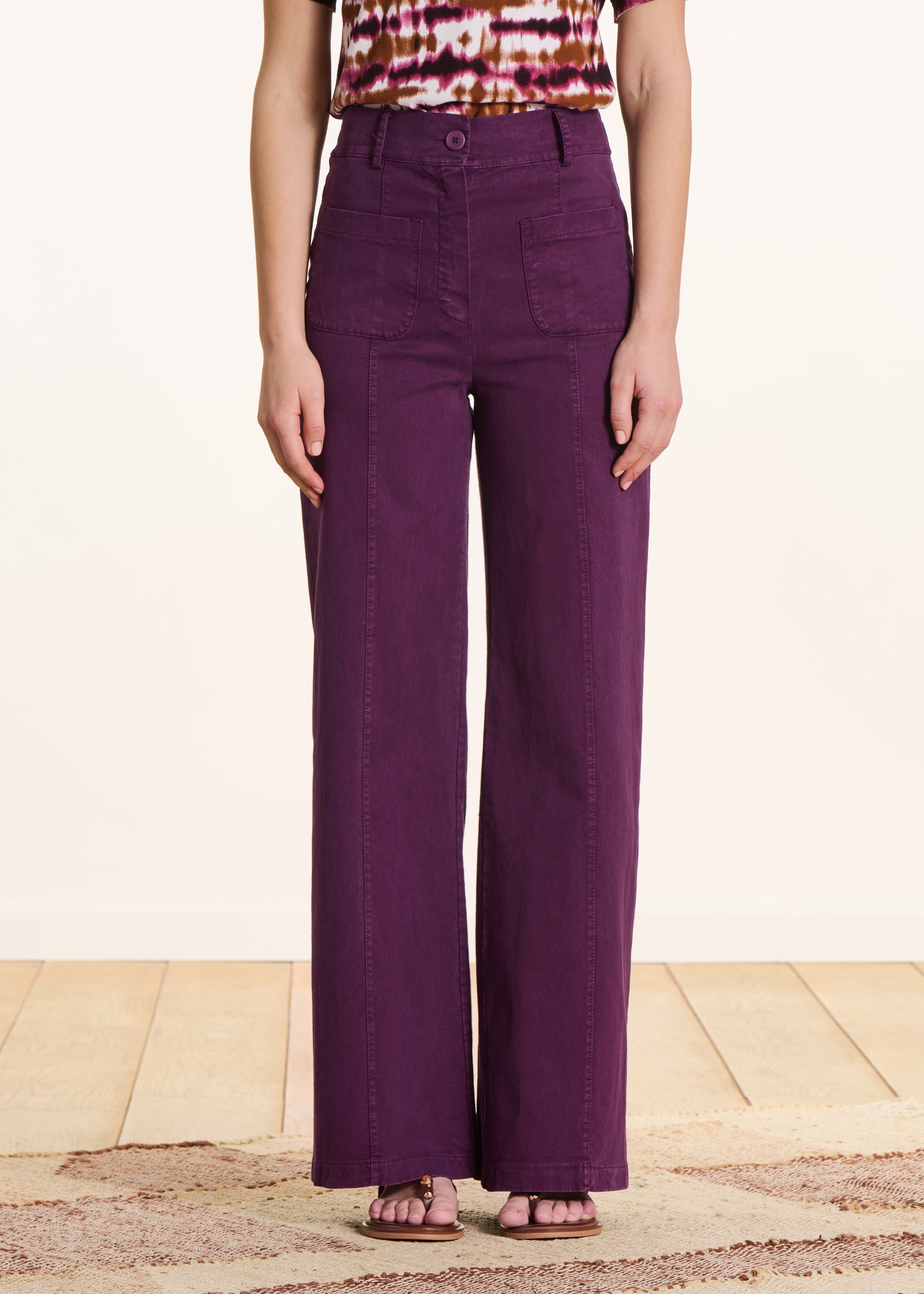 la-f-e-marabout-e-hose-violett-weit-webstoff-feige-gr-34-46 image 2