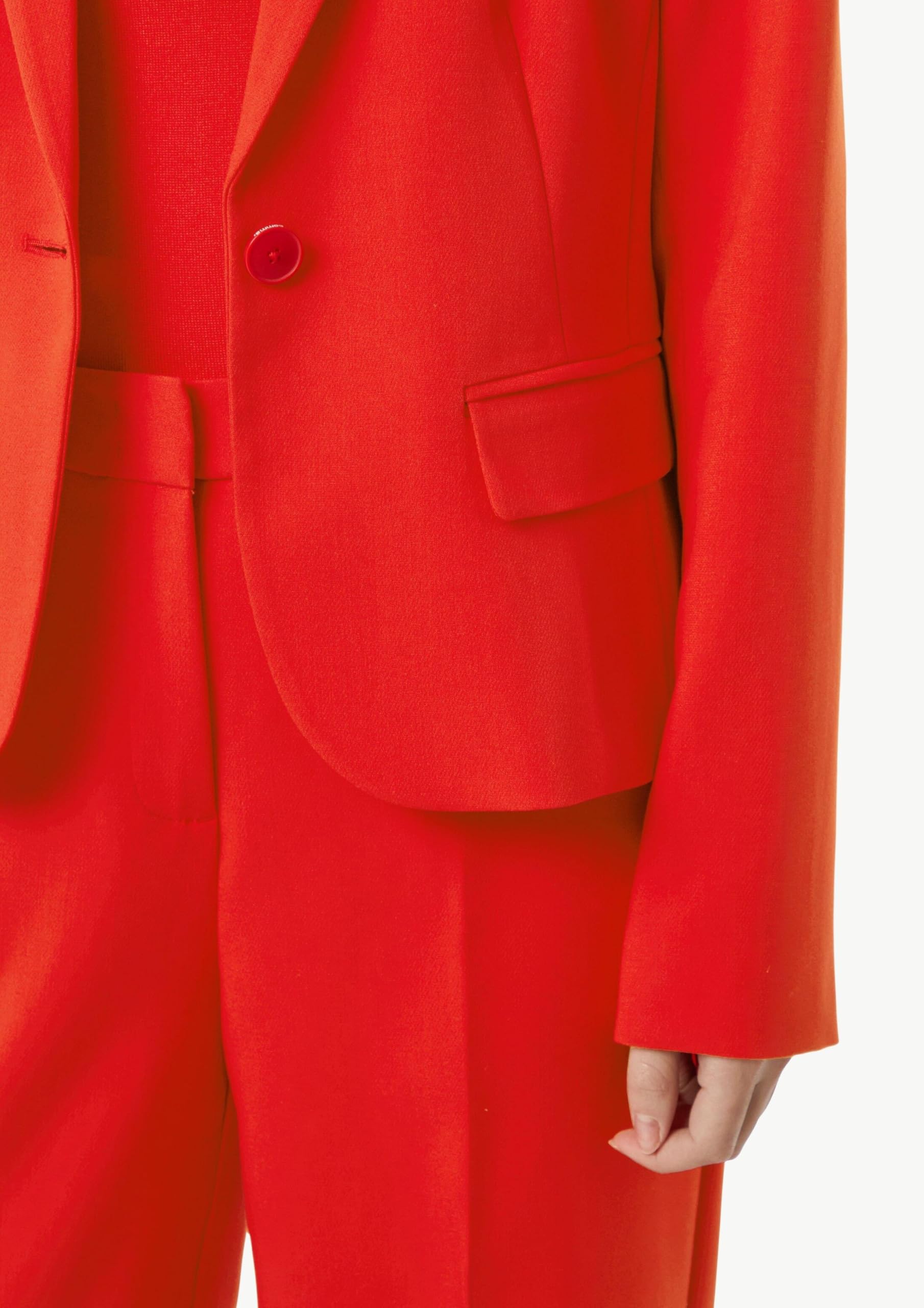 comma-taillierter-blazer-mit-pattentaschen-blazer-gr-36-business image 4