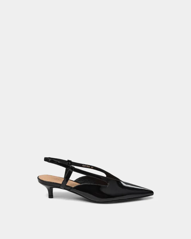sofie-schnoor-women-rillsw-slingback-pumps-schwarz-lackleder image 1