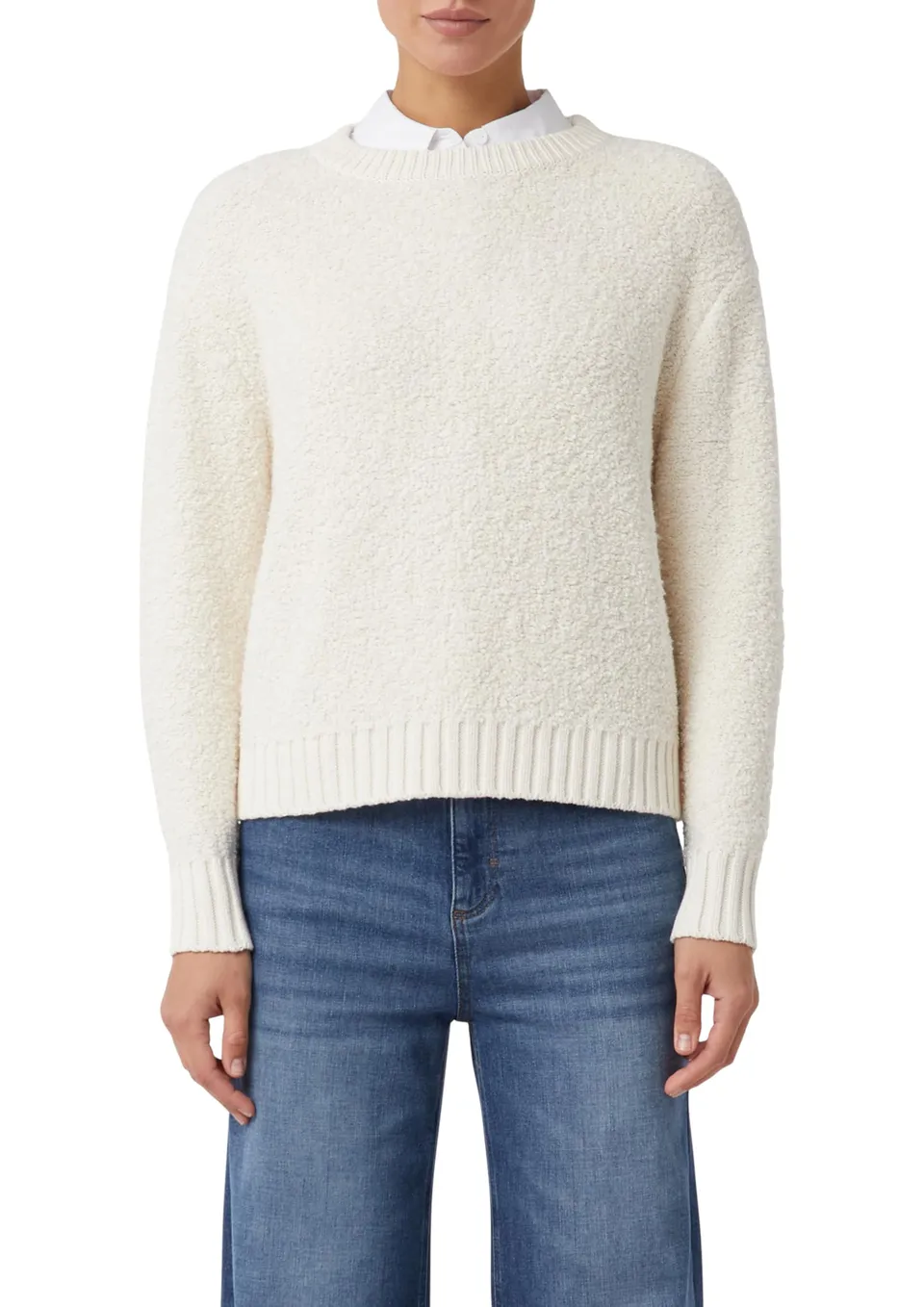 comma-2175111-pullover-boxy-fit-beige-gr-40 image 1