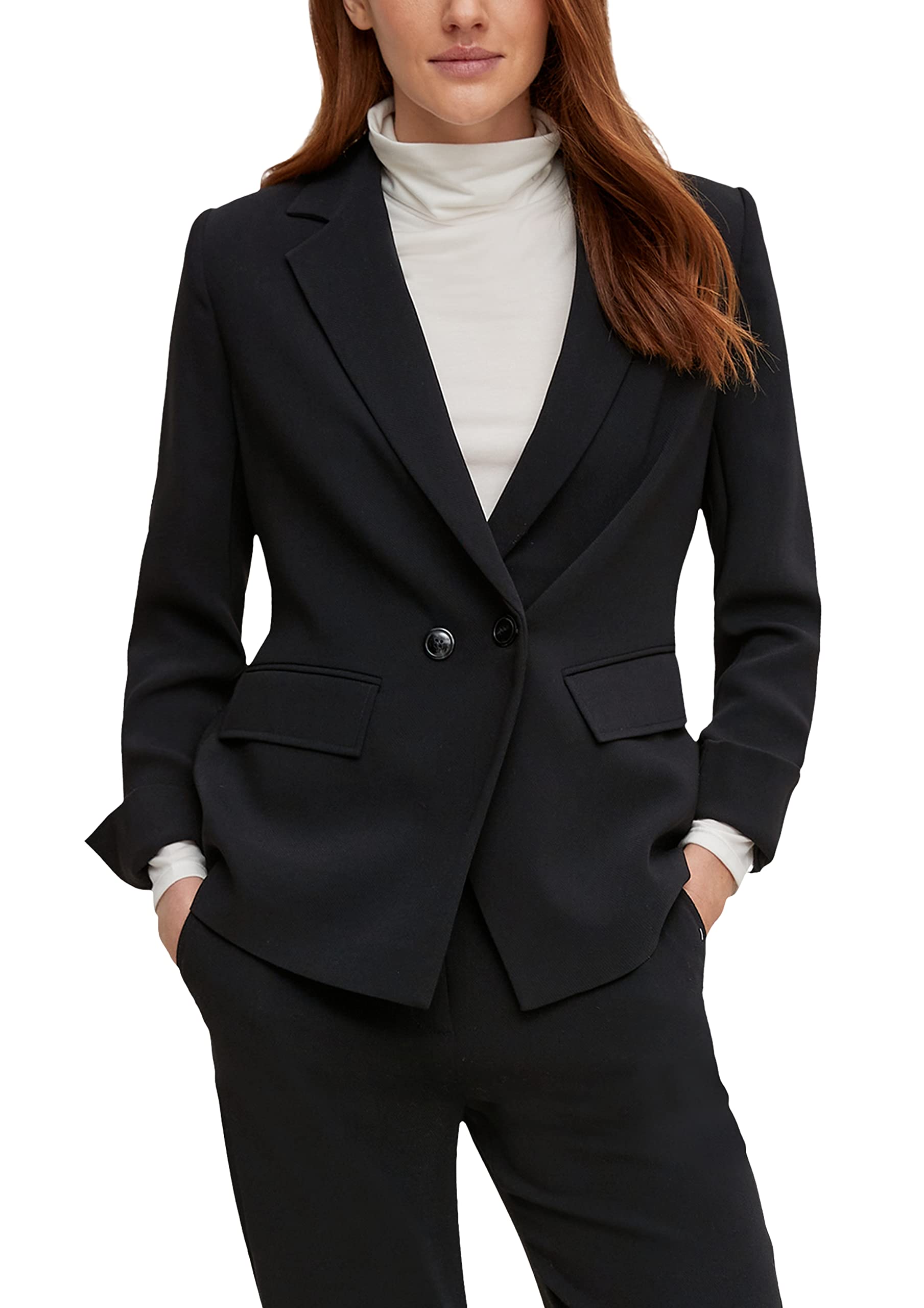comma-blazers-langarm-blazer-damen-blazer-business image 1