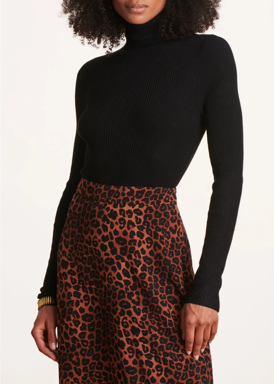 la-f-e-marabout-e-rollkragen-pullover-schwarz-rippstrick image 1