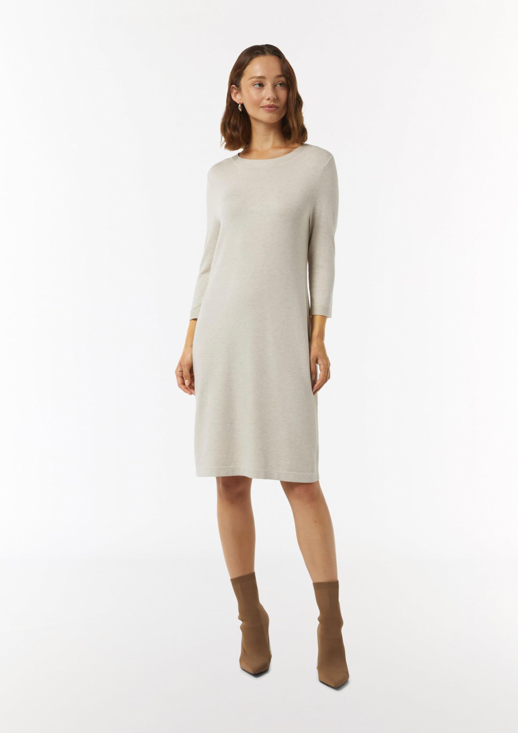 comma-strickkleid-antailliert-rippdetails-gr-46-kleid image 5